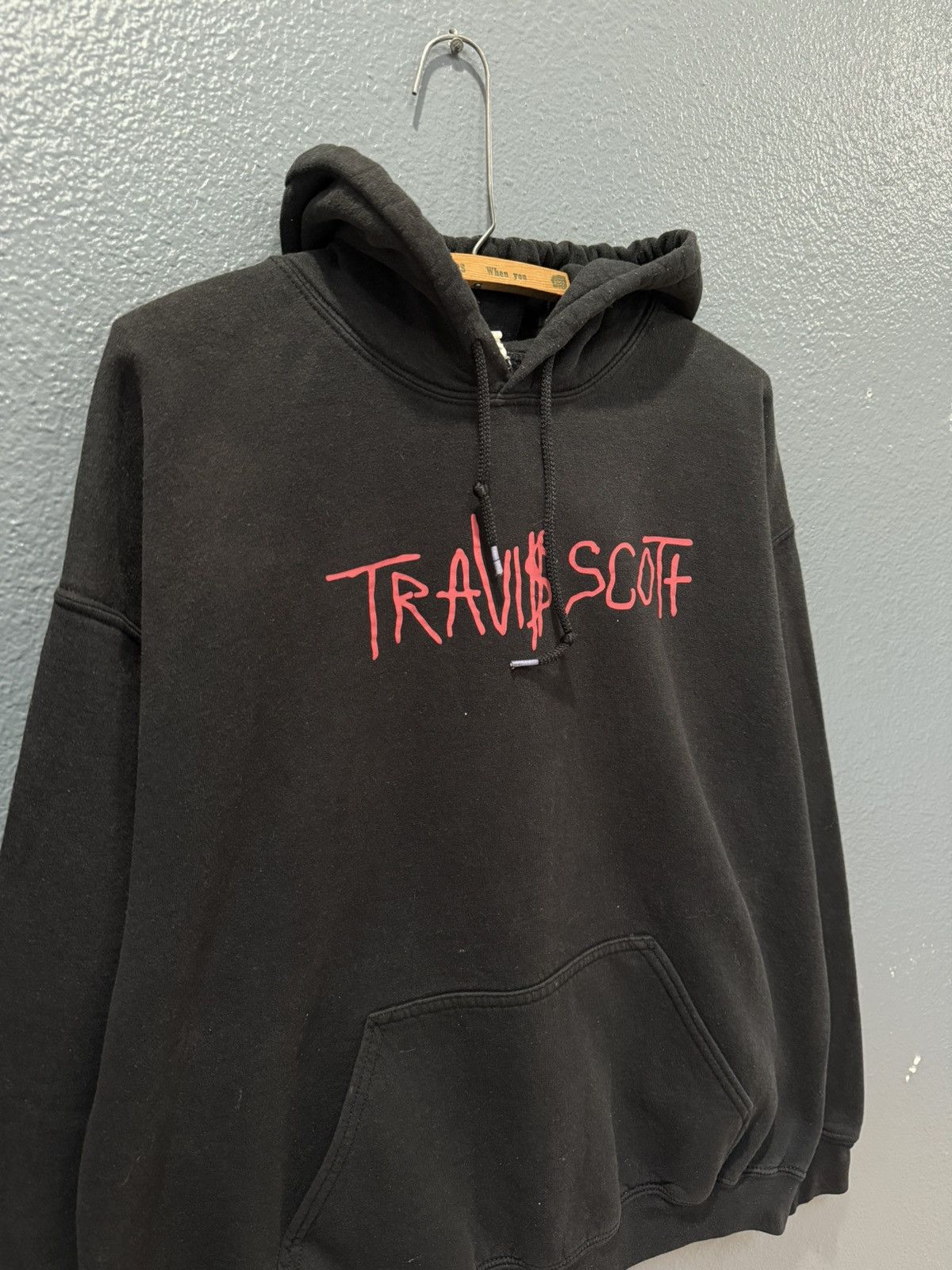 Travis Scott Travis Scott Early Logo Black Hoodie Large Size US L / EU 52-54 / 3 - 1 Thumbnail