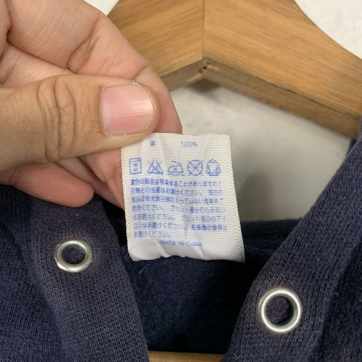 Japanese Brand Navy Yokosuka Ready Parka For Peace Hoodie Size US XL / EU 56 / 4 - 16 Thumbnail