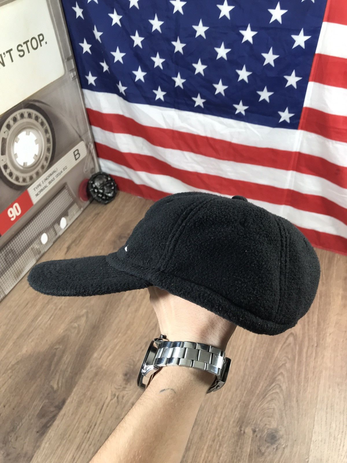 O'Neill × Vintage Vintage Oneill Fleece Cap Size ONE SIZE - 4 Thumbnail