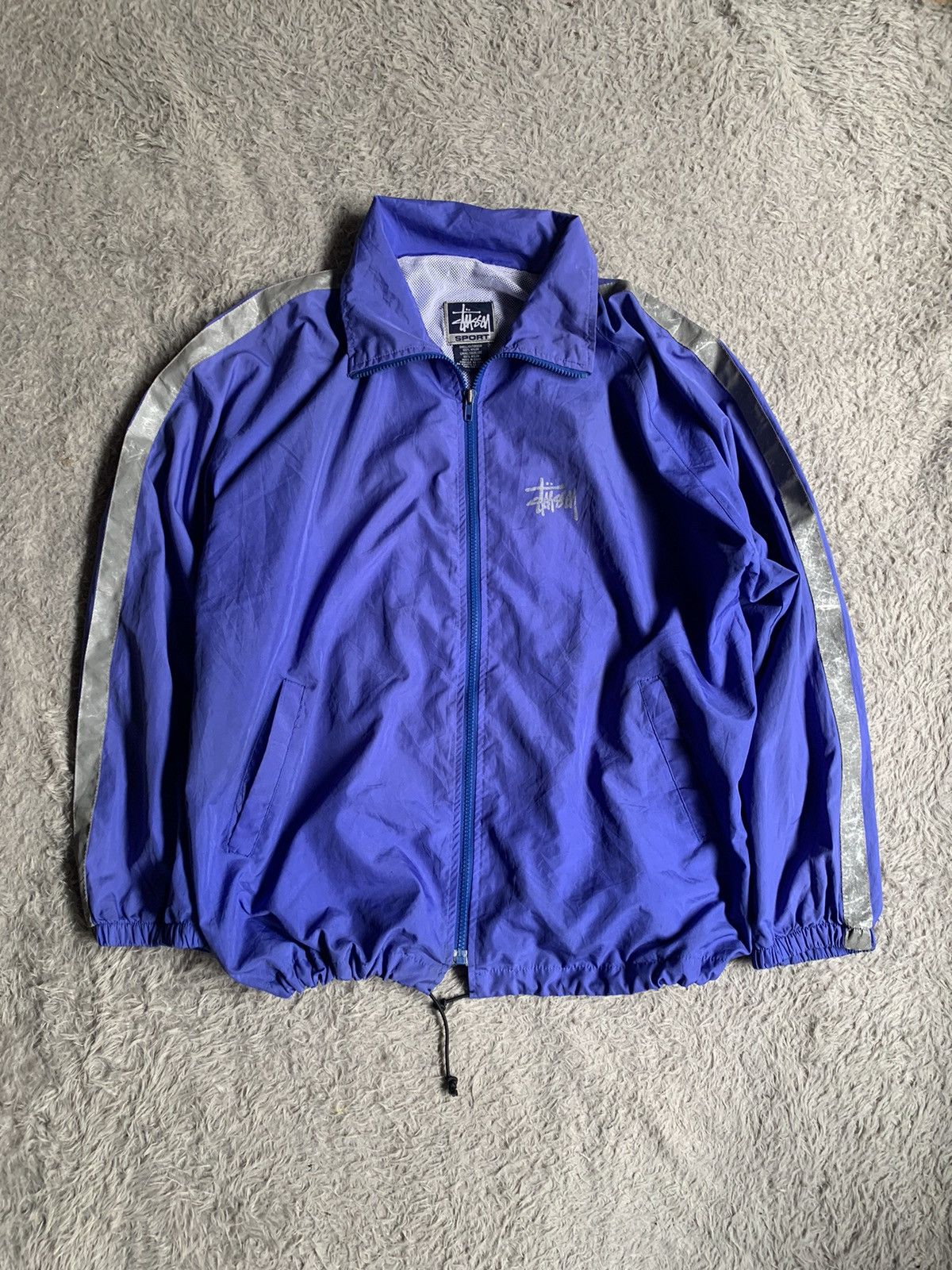 Stussy Vintage Stussy Sport Track Nylon Jacket Size US L / EU 52-54 / 3 - 1 Thumbnail