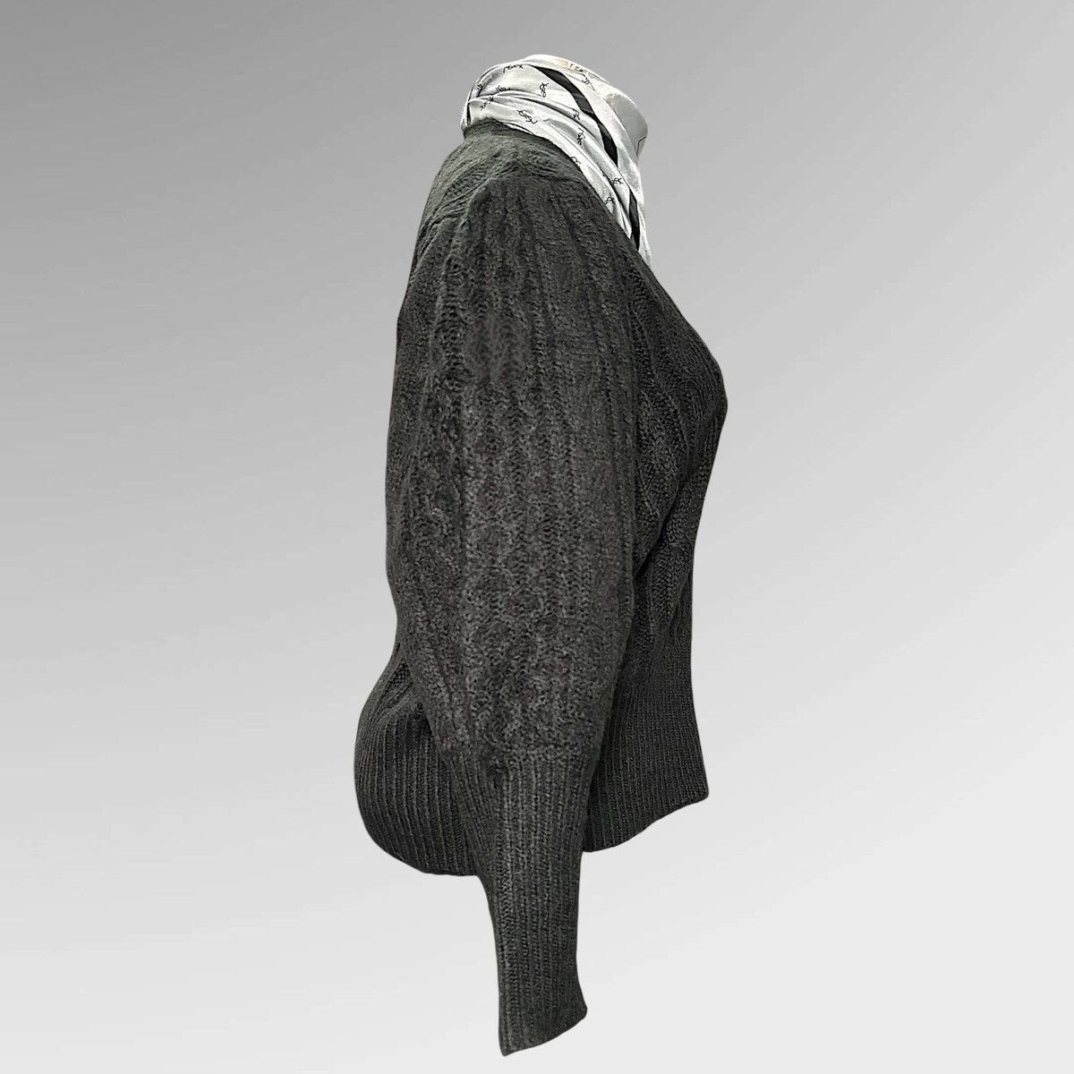 Other Design 365 Women’s Black Balloon Sleeve Cardigan Sz 1x Size XL / US 12-14 / IT 48-50 - 12 Thumbnail