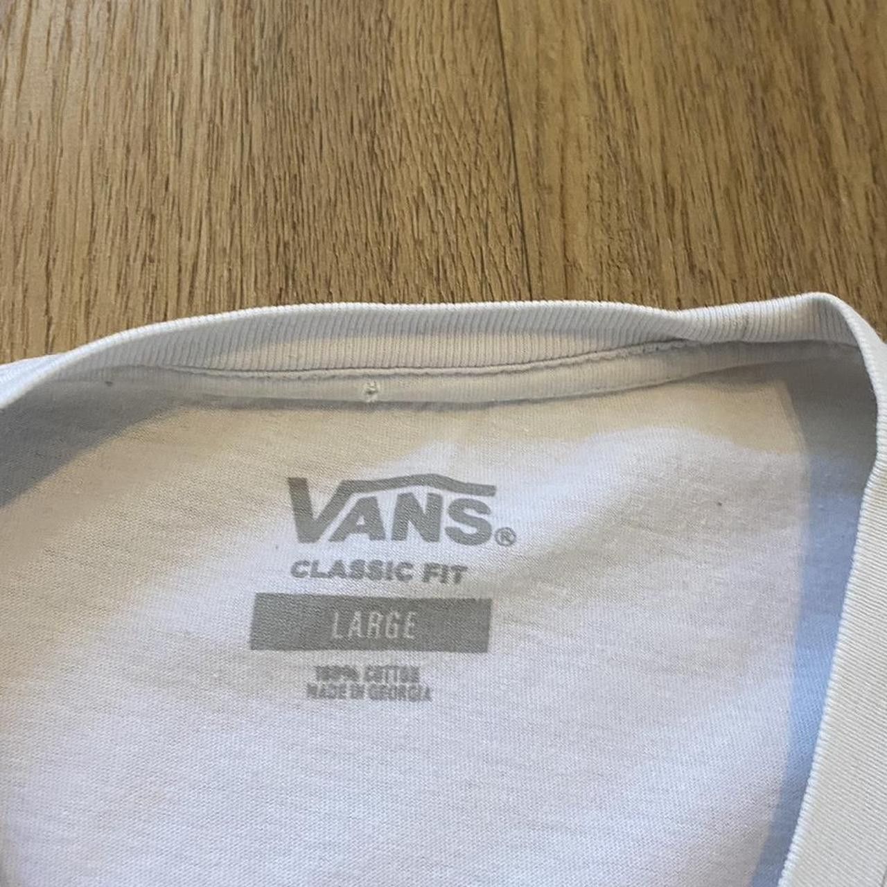 Vans Vans white and black logo t-shirt Big Print Size US L / EU 52-54 / 3 - 4 Thumbnail