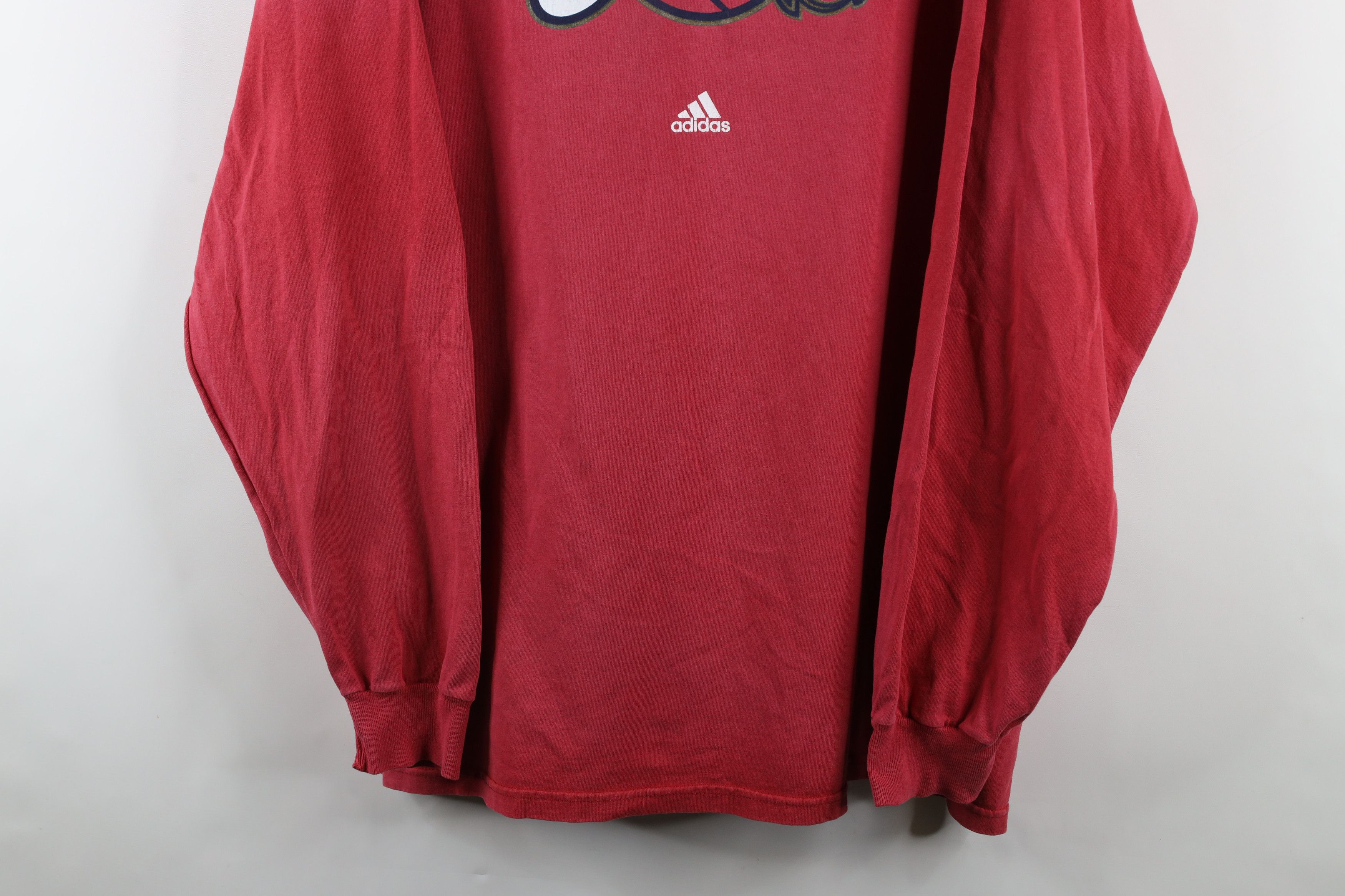 Adidas × Vintage Vintage Adidas Cavaliers Basketball Long Sleeve T-Shirt Size US XXL / EU 58 / 5 - 3 Thumbnail