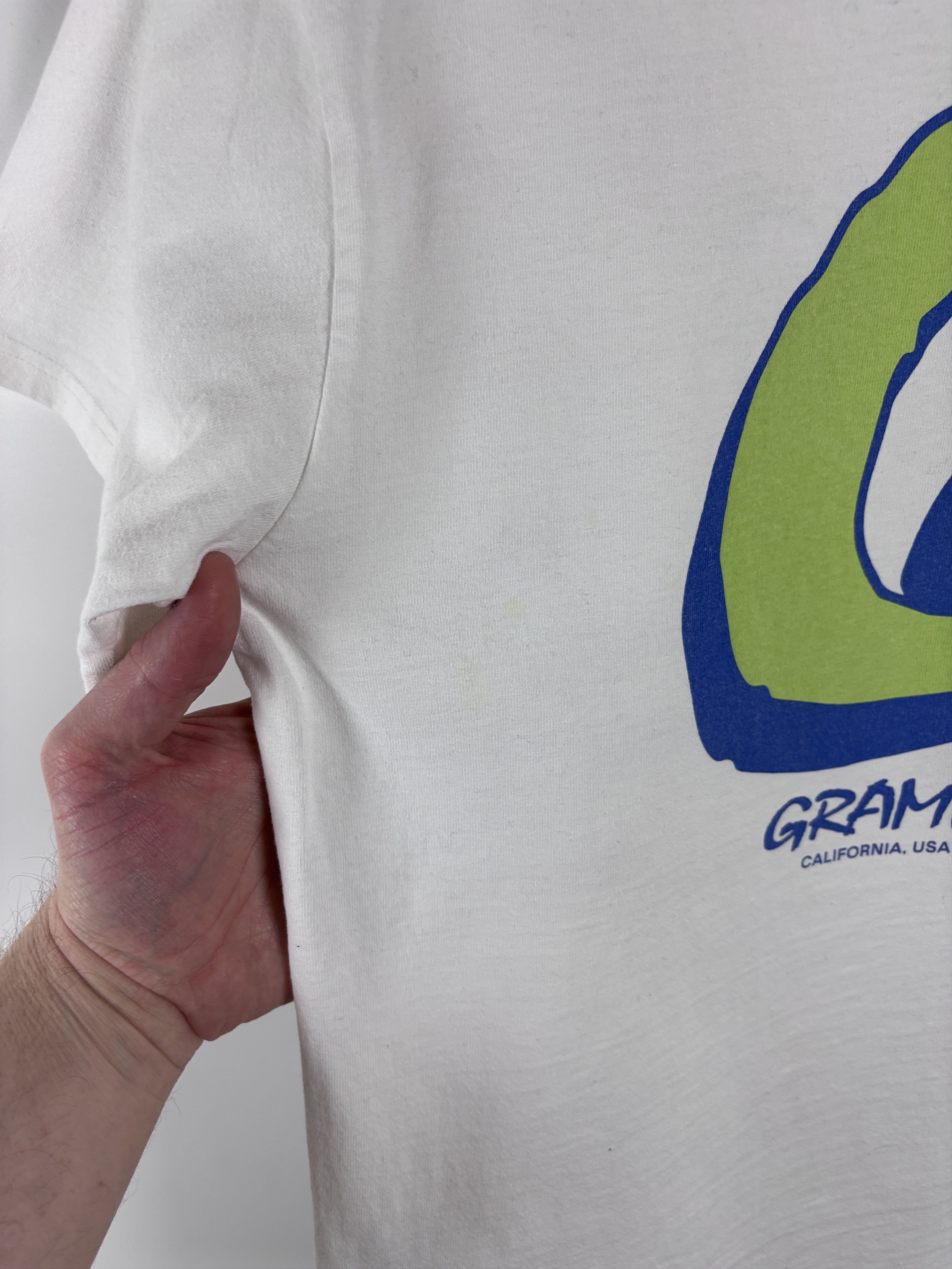 Gramicci Mens Gramicci Big G Logo Print T-Shirt White Size S Size US S / EU 44-46 / 1 - 10 Thumbnail
