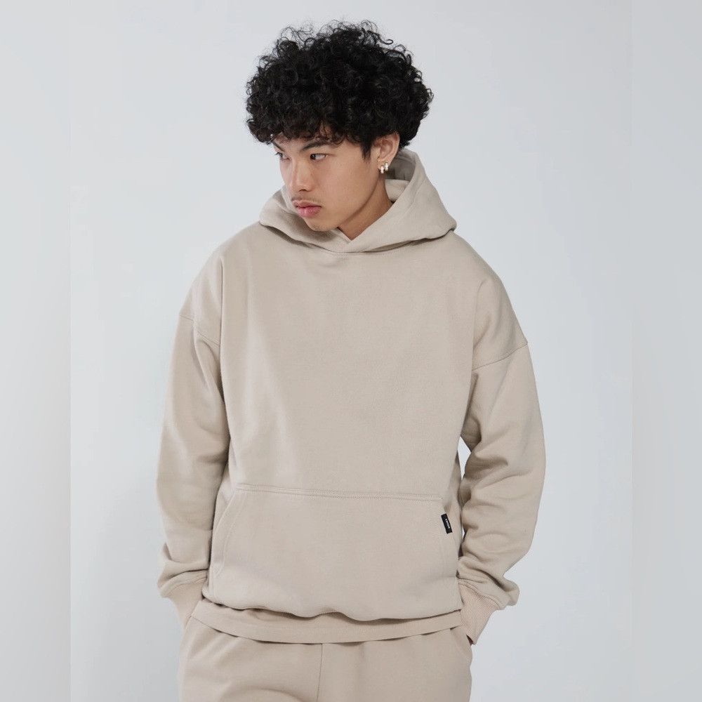 Other Hours Pullover Drop Shoulder Hoodie Vintage Bone Size Small Size US S / EU 44-46 / 1 - 1 Thumbnail