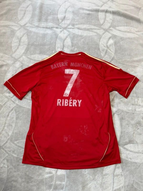 Adidas Adidas Bayern Munich Munchen 2011/12 #7Franck Ribery HomeXXL Size US XXL / EU 58 / 5 - 2 Thumbnail