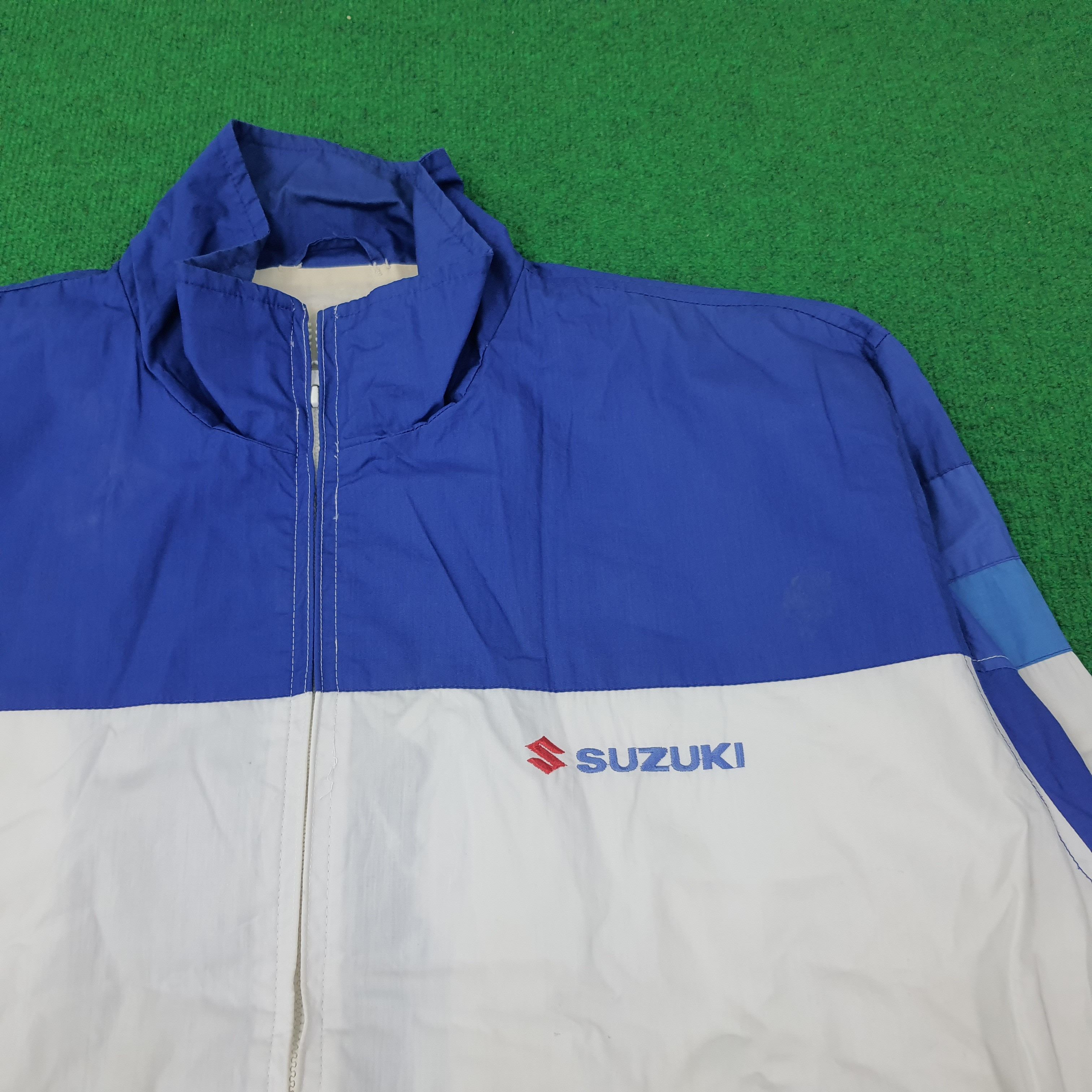 Japanese Brand × Vintage Vintage SUZUKI Japan Motorsports Jacket C230N13 Size US XL / EU 56 / 4 - 4 Thumbnail