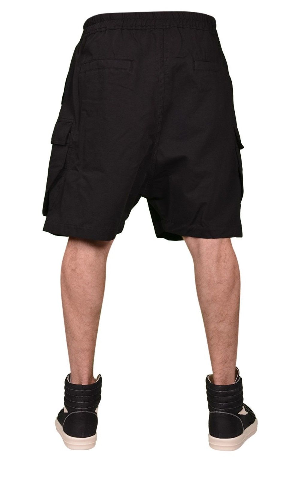 Rick Owens Drkshdw Rick Owens Drkshdw Cargobela Cotton Bermuda Shorts Size US 38 / EU 54 - 4 Thumbnail