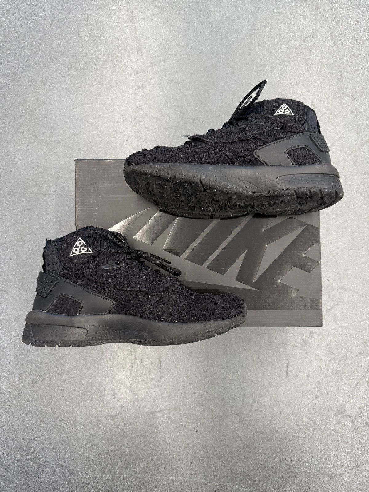 Comme des Garcons × Nike 2018 Nike Air Mowabb Comme des Garçons Black Size US 7.5 / EU 40-41 - 2 Thumbnail