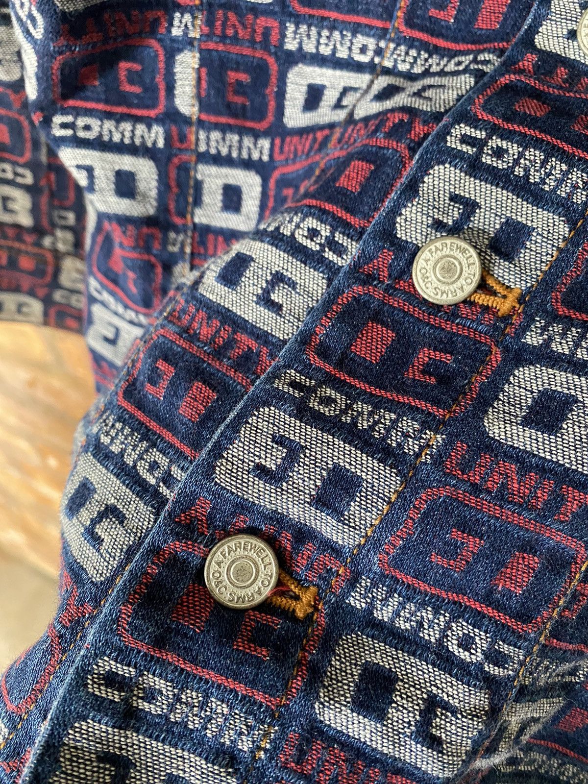 Beauty Beast × Hysteric Glamour × Japanese Brand 1980s Ozone community Hysteric Glamour jacquard jacket Size S / US 4 / IT 40 - 9 Thumbnail