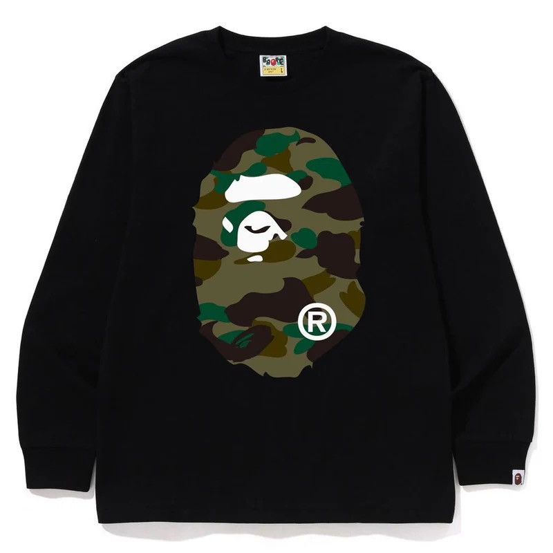 Bape Bape LS Tee Size ONE SIZE - 1 Thumbnail