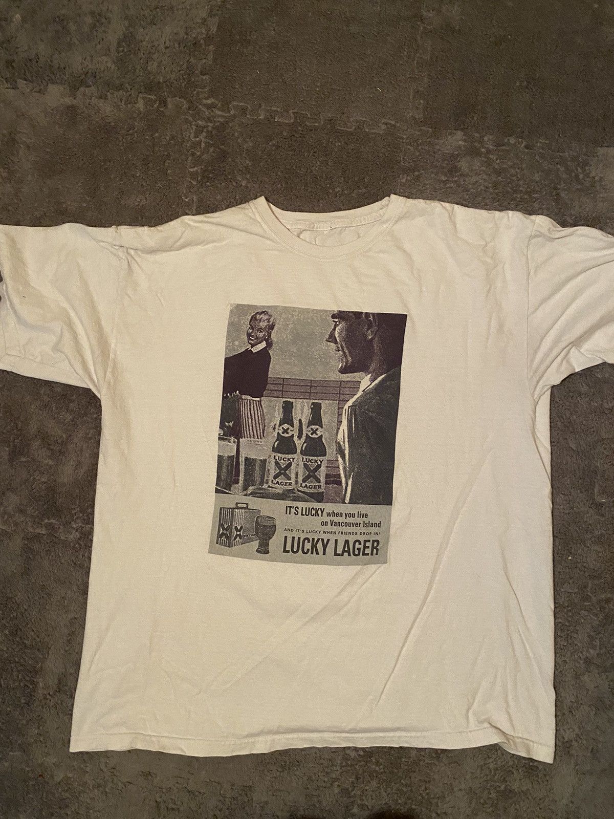 Vintage Lucky lager Size US XL / EU 56 / 4 - 1 Thumbnail