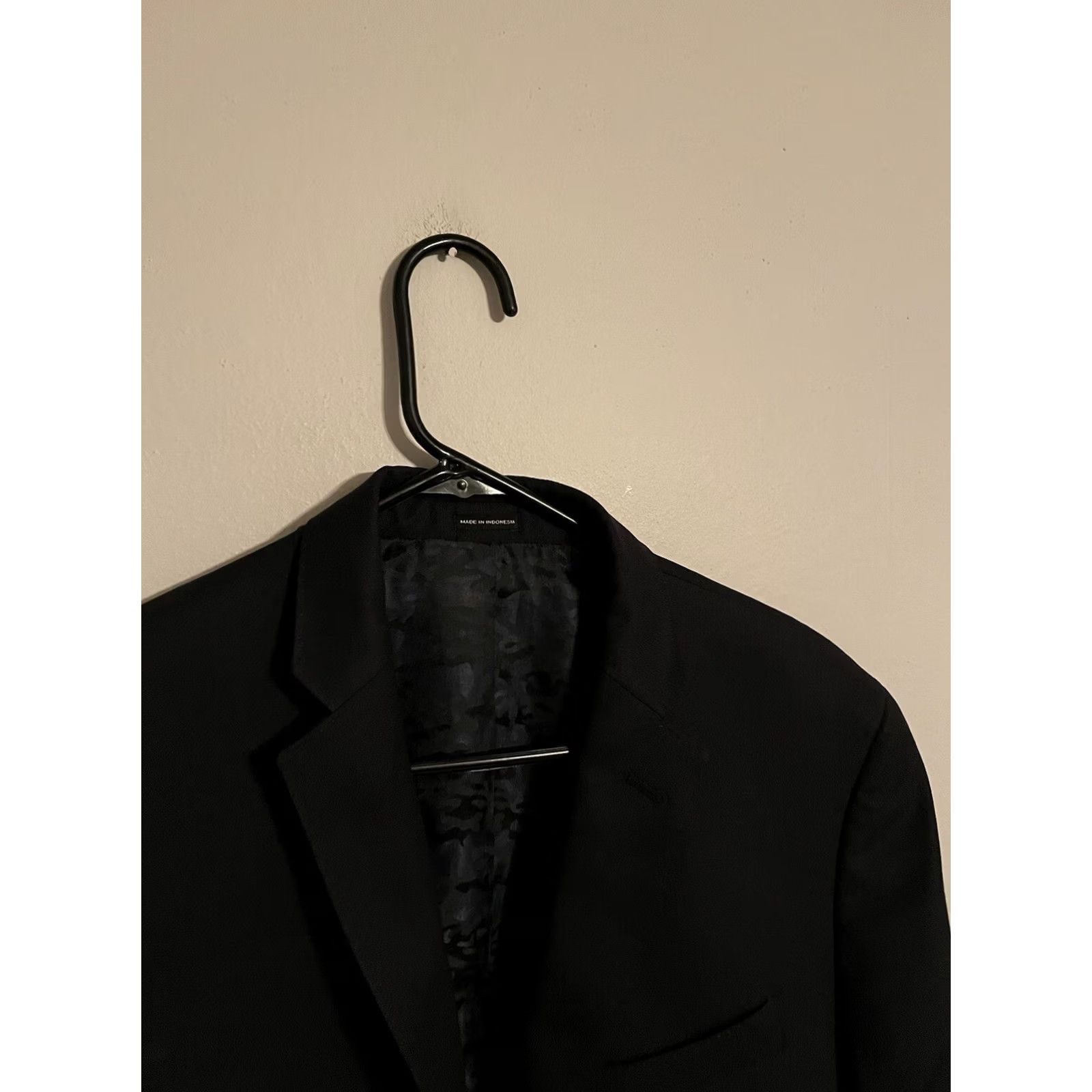 Joseph Abboud Joseph Abboud Blazer Jacket - Navy Slim Fit Wool 40L Two-Button Long Jacket Men's 40L Blue Size 40R - 2 Thumbnail