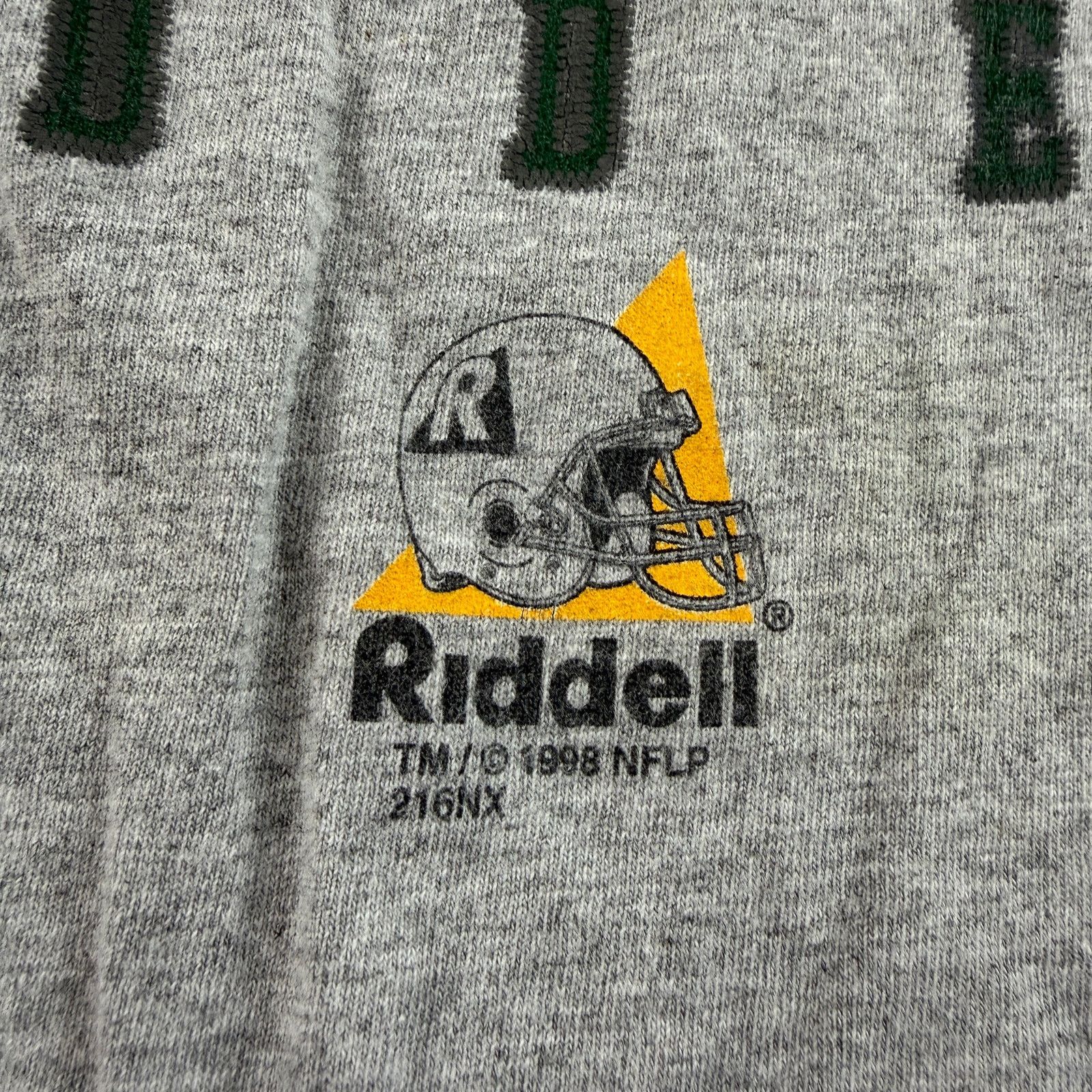 Riddell Vintage Green Bay Packers Shirt Size Large 1996 Riddell Size US L / EU 52-54 / 3 - 3 Thumbnail