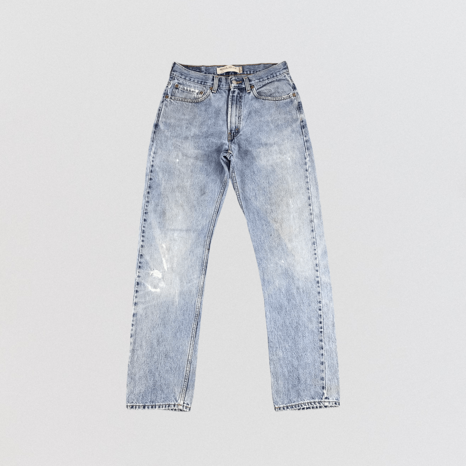 image of Vintage Light Wash Levis 505 Jeans-Jm1123 in Blue, Men's (Size 31)