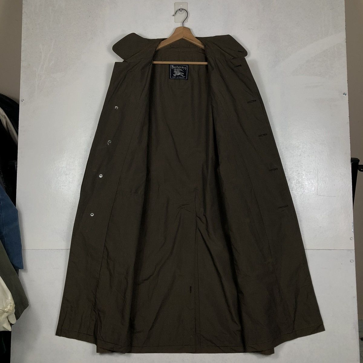 Burberry 📌VINTAGE FLY COATS LONG JACKET BURBERRY MADE IN ENGLAND Size US M / EU 48-50 / 2 - 15 Thumbnail