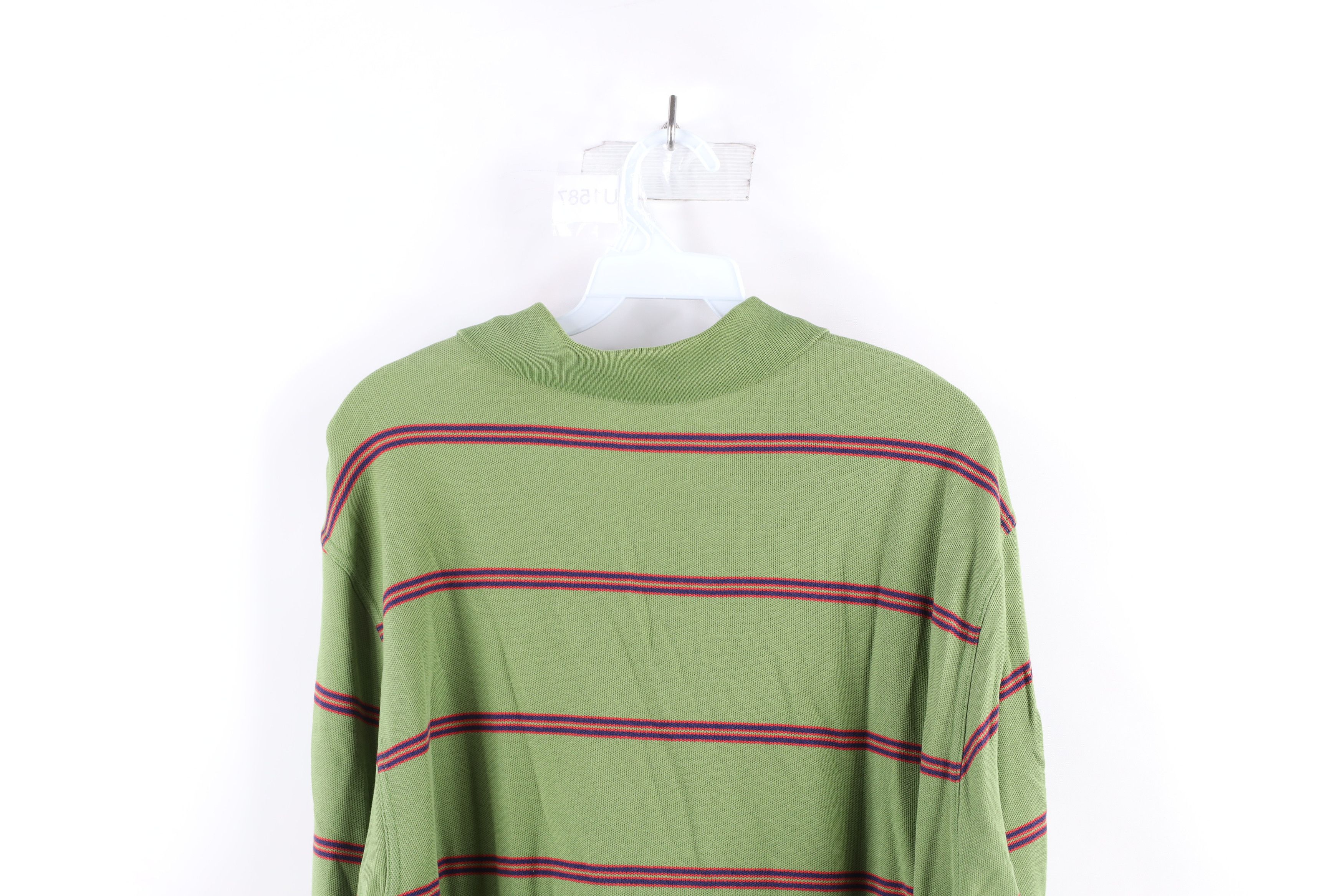 Brooks Brothers Vintage Brooks Brothers Striped Long Sleeve Rugby Polo Size US L / EU 52-54 / 3 - 8 Thumbnail