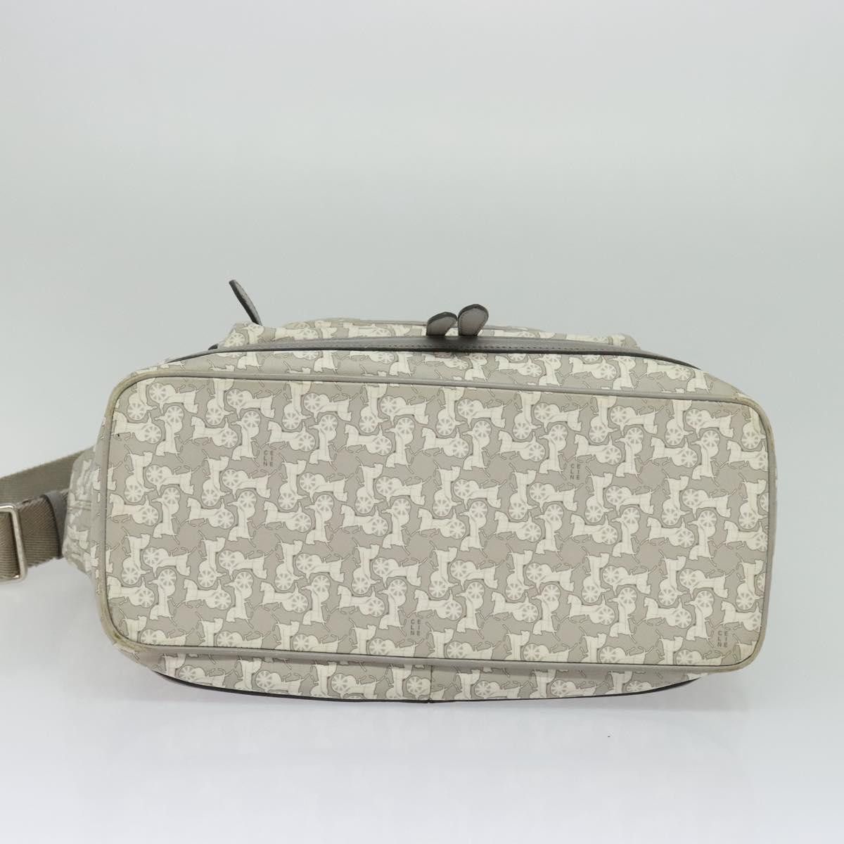 Celine CELINE Sulky Shoulder Bag Pvc Gray Silver Size ONE SIZE - 9 Thumbnail