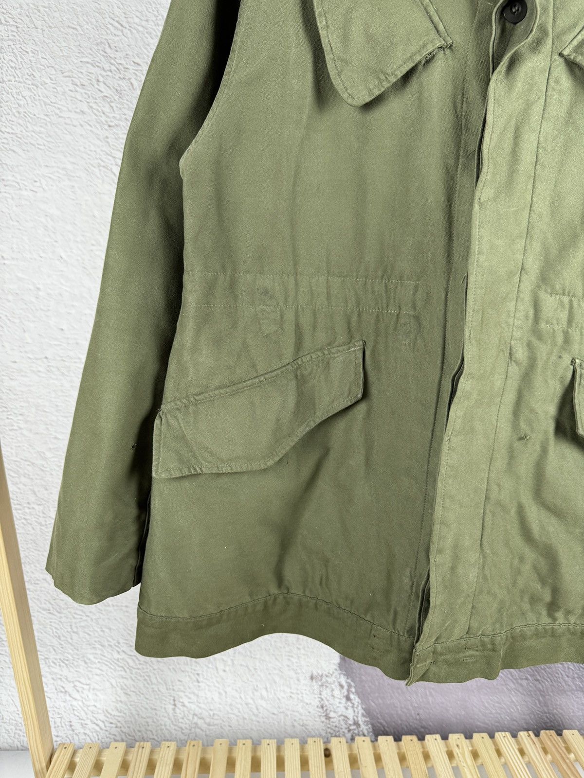 Vintage Vtg✅80’s Dutch Nethelands Army KL Seyntex Green Jacket Size US L / EU 52-54 / 3 - 6 Thumbnail