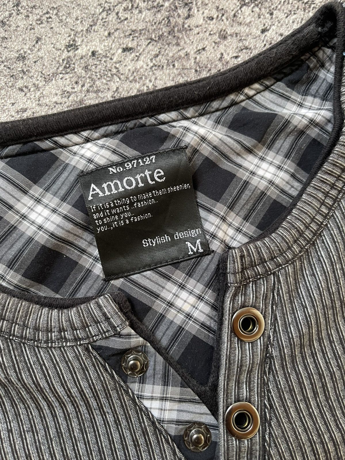 Japanese Brand Y2K Amorte Ifsixwasnine longsleeve Size US M / EU 48-50 / 2 - 4 Thumbnail