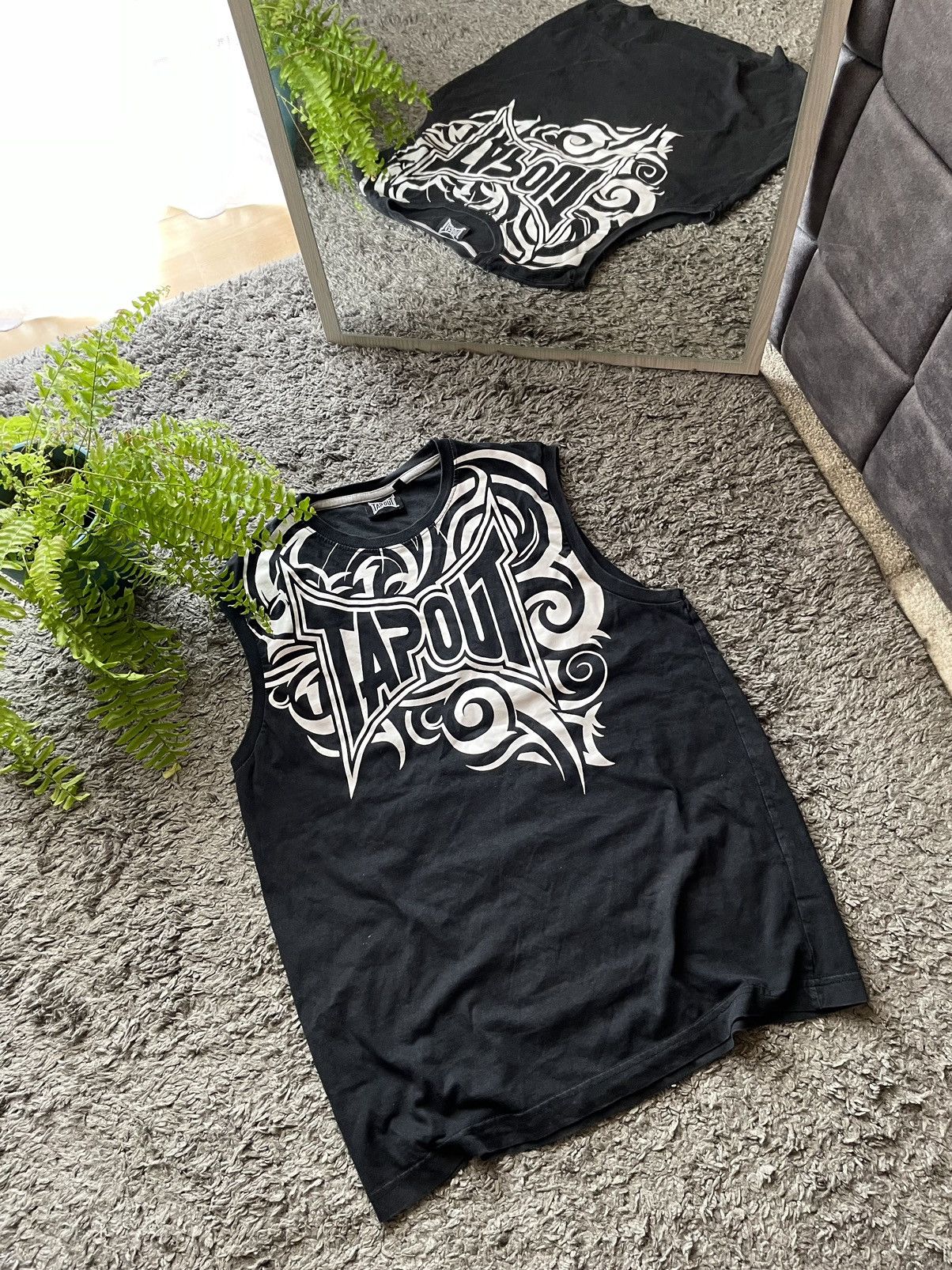 Tapout × Vintage Tapout Undershirt Streetwear Sk8 Vintage Big Logo Rare Size US M / EU 48-50 / 2 - 2 Thumbnail