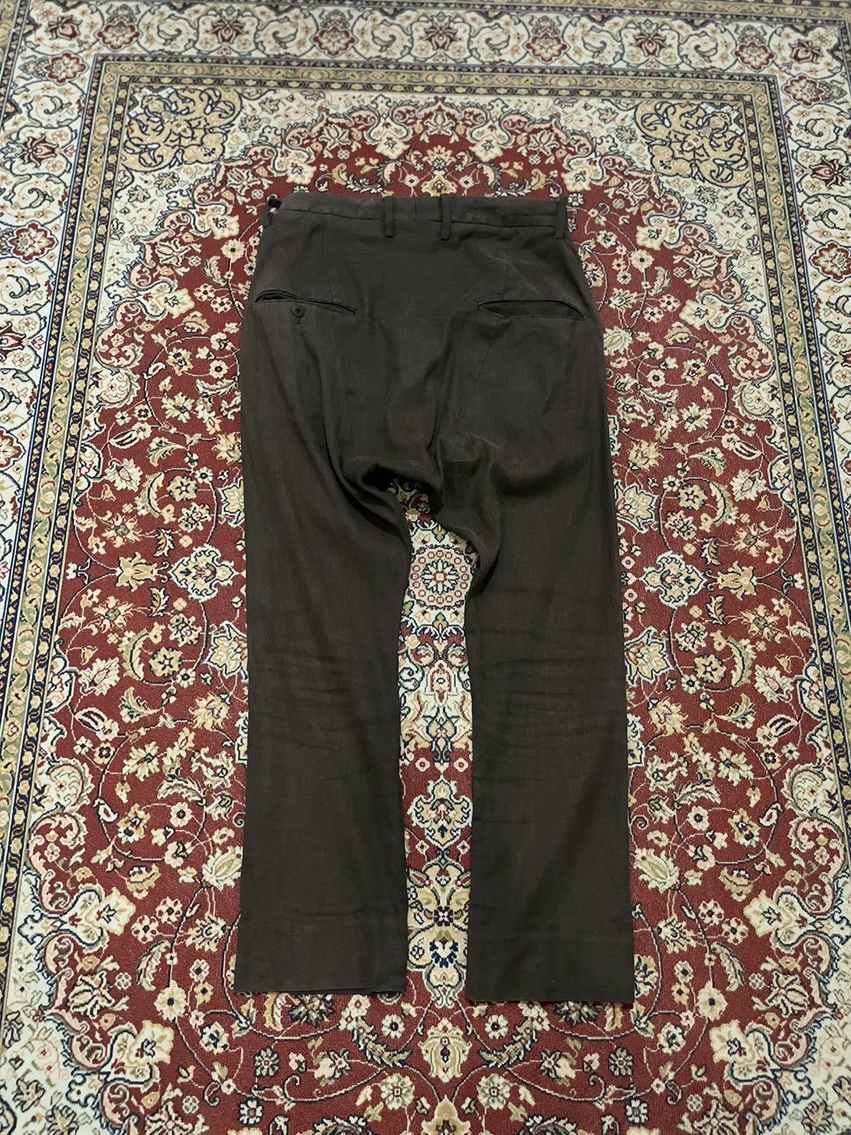 Issey Miyake Vintage Tsumori Chisato Sarrouel Hemp Cotton pants 30 inches Size US 30 / EU 46 - 7 Thumbnail