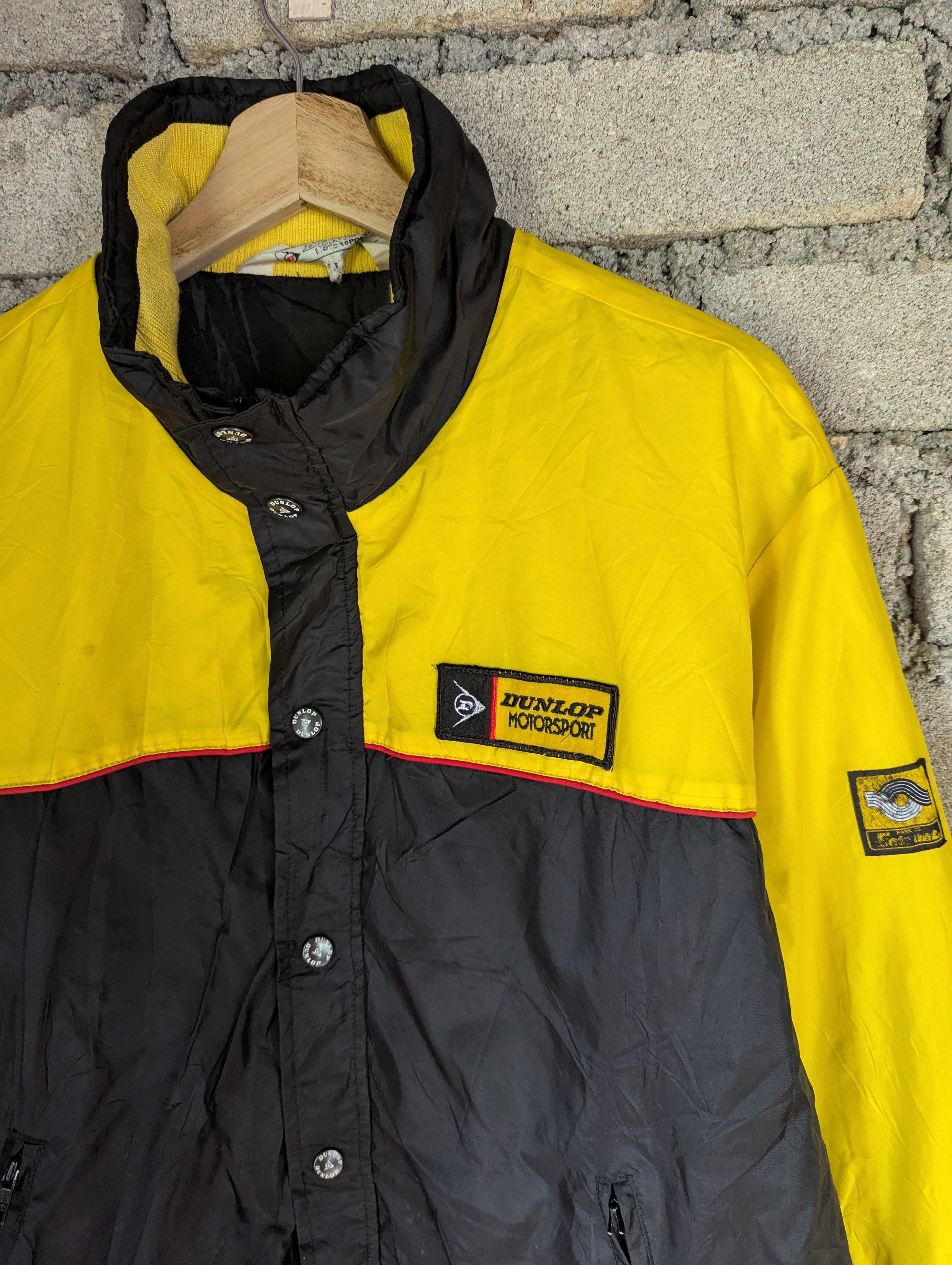 Dunlop DUNLOP MOTORSPORT SNAP BUTTON FULL ZIPPER SWEATER Size US L / EU 52-54 / 3 - 7 Thumbnail