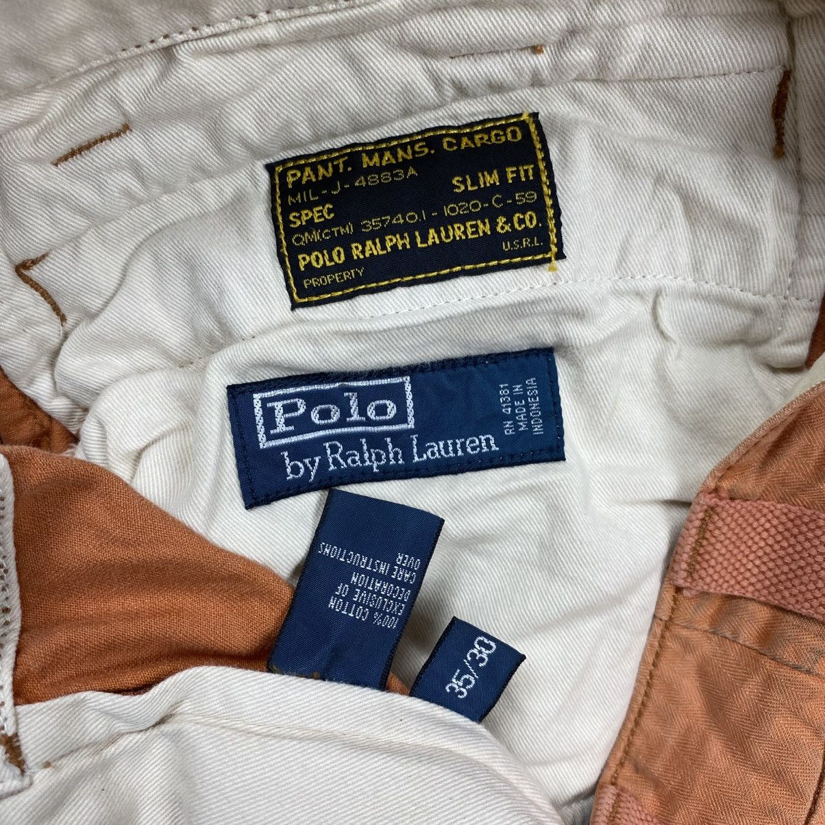 Polo Ralph Lauren Vintage polo ralph Lauren hbt multi pocket cargo pants Size US 35 - 11 Thumbnail