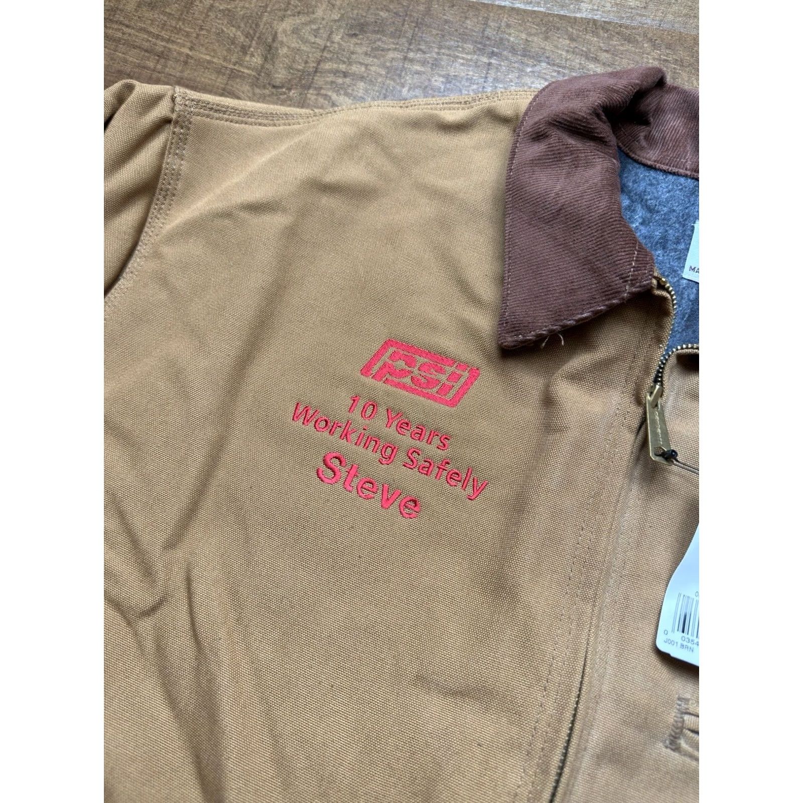 Carhartt VINTAGE Carhartt Jacket Mens 5XL Brown NWT Detroit Blanket Lined J001 BRN USA Workwear Full Zip Size US XXL / EU 58 / 5 - 5 Thumbnail
