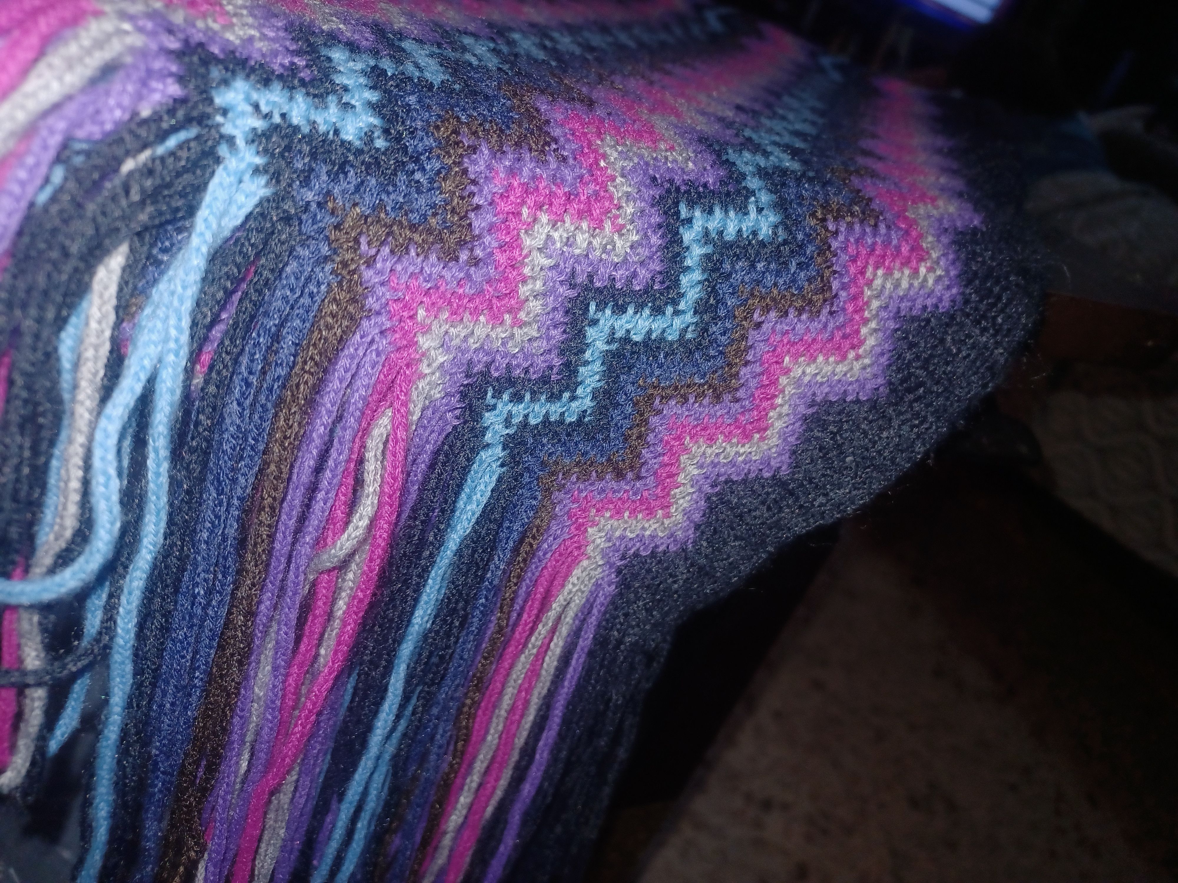 Other cho Soft Winter Scarf About 8" x 70" Size ONE SIZE - 1 Thumbnail