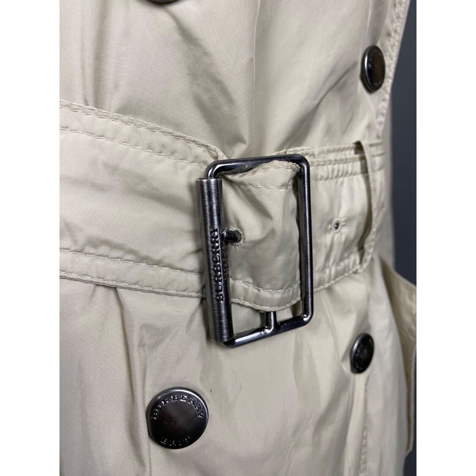Burberry Burberry Nova Check Beige Double Breasted Trench Coat UK 12 Size L / US 10 / IT 46 - 10 Thumbnail