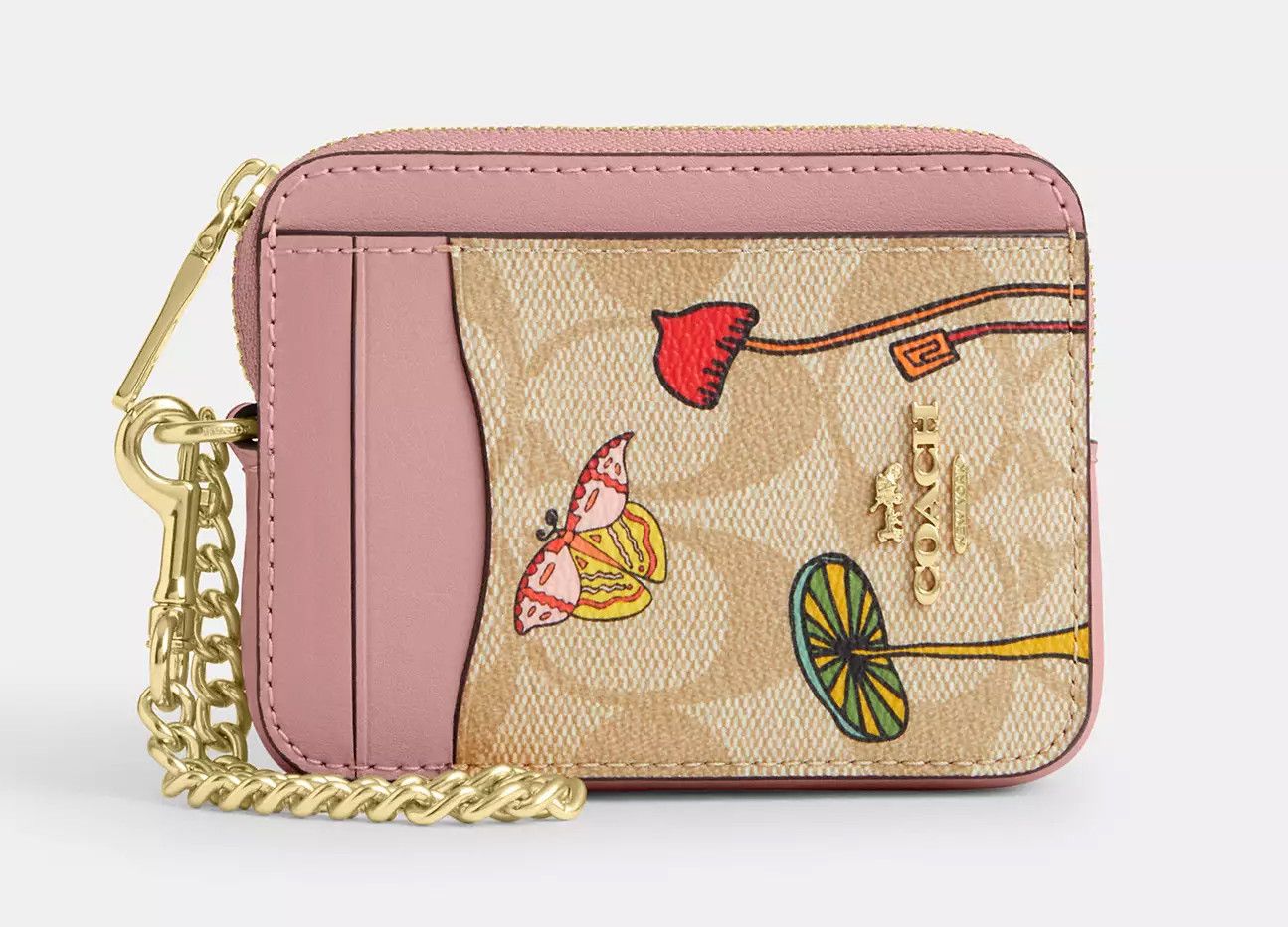 Coach Coach X Observed By Us Zip Card Case In Signature Canvas Size ONE SIZE - 7 Thumbnail