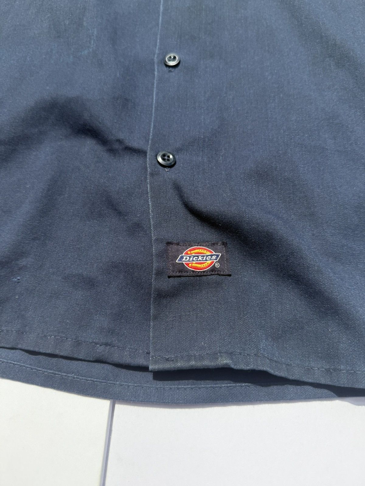 Dickies Navy Blue Dickies Work Button up Size US XL / EU 56 / 4 - 2 Thumbnail