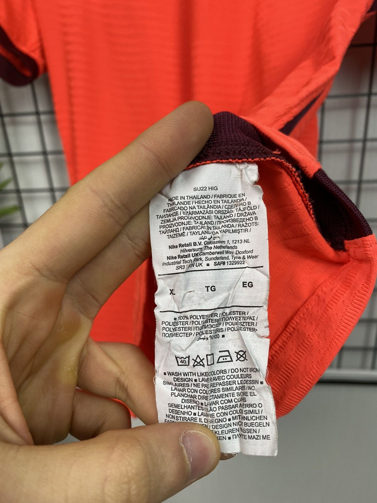 Nike Nike England Womens jersey SS Player Issue Away Shirt 2022 Size XL / US 12-14 / IT 48-50 - 13 Thumbnail
