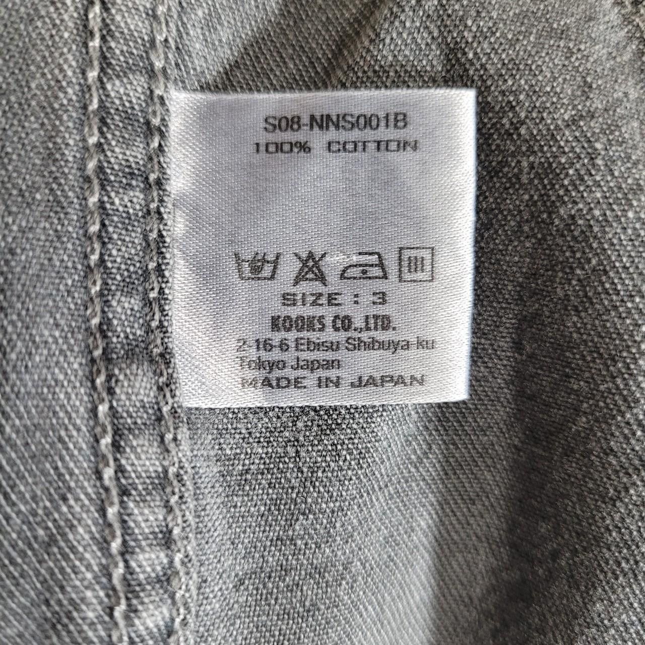 Number (N)ine SS08 washed denim western button up Size US L / EU 52-54 / 3 - 7 Thumbnail