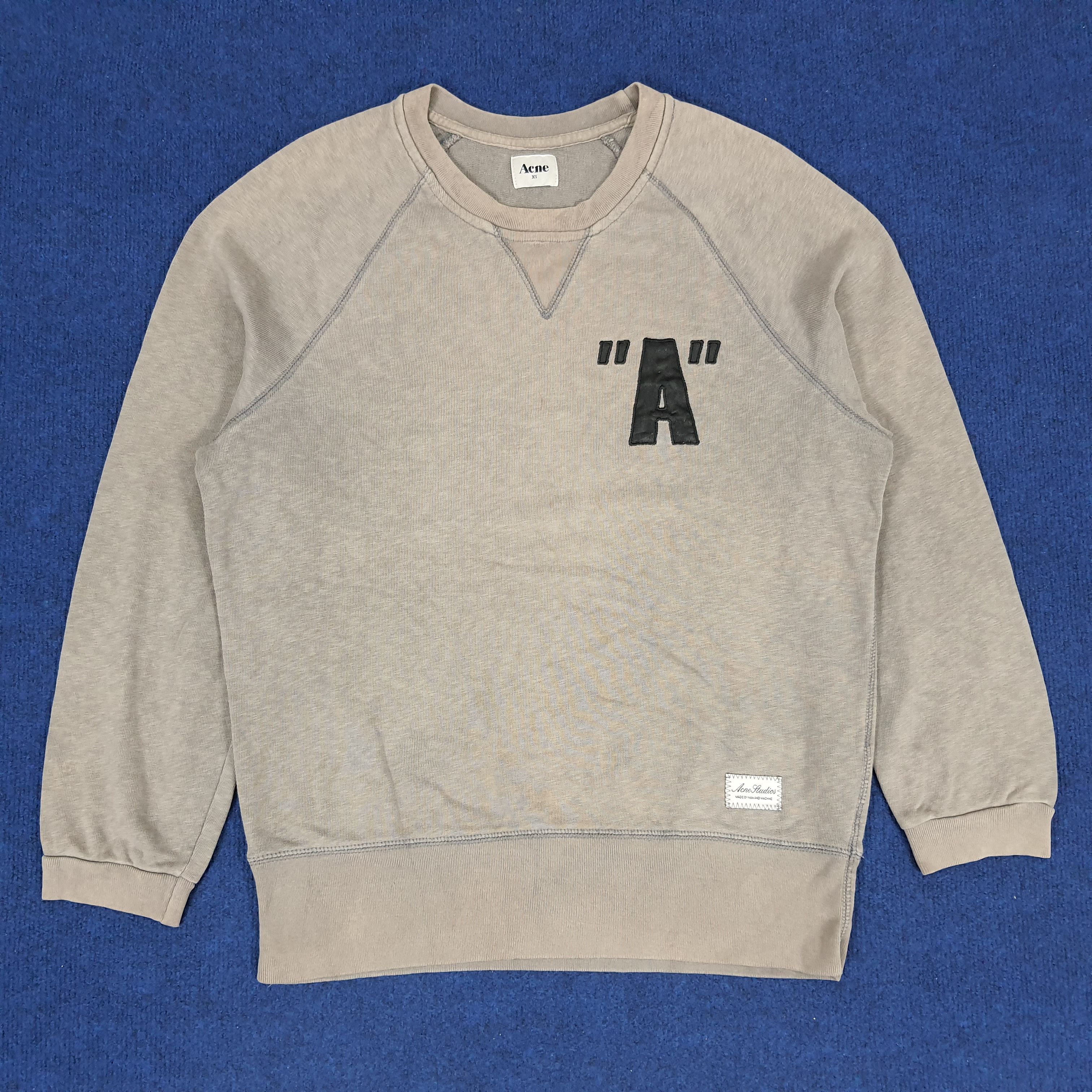 Acne Studios × Vintage Vintage Acne Studio "A" Sweatshirt Size US M / EU 48-50 / 2 - 1 Thumbnail
