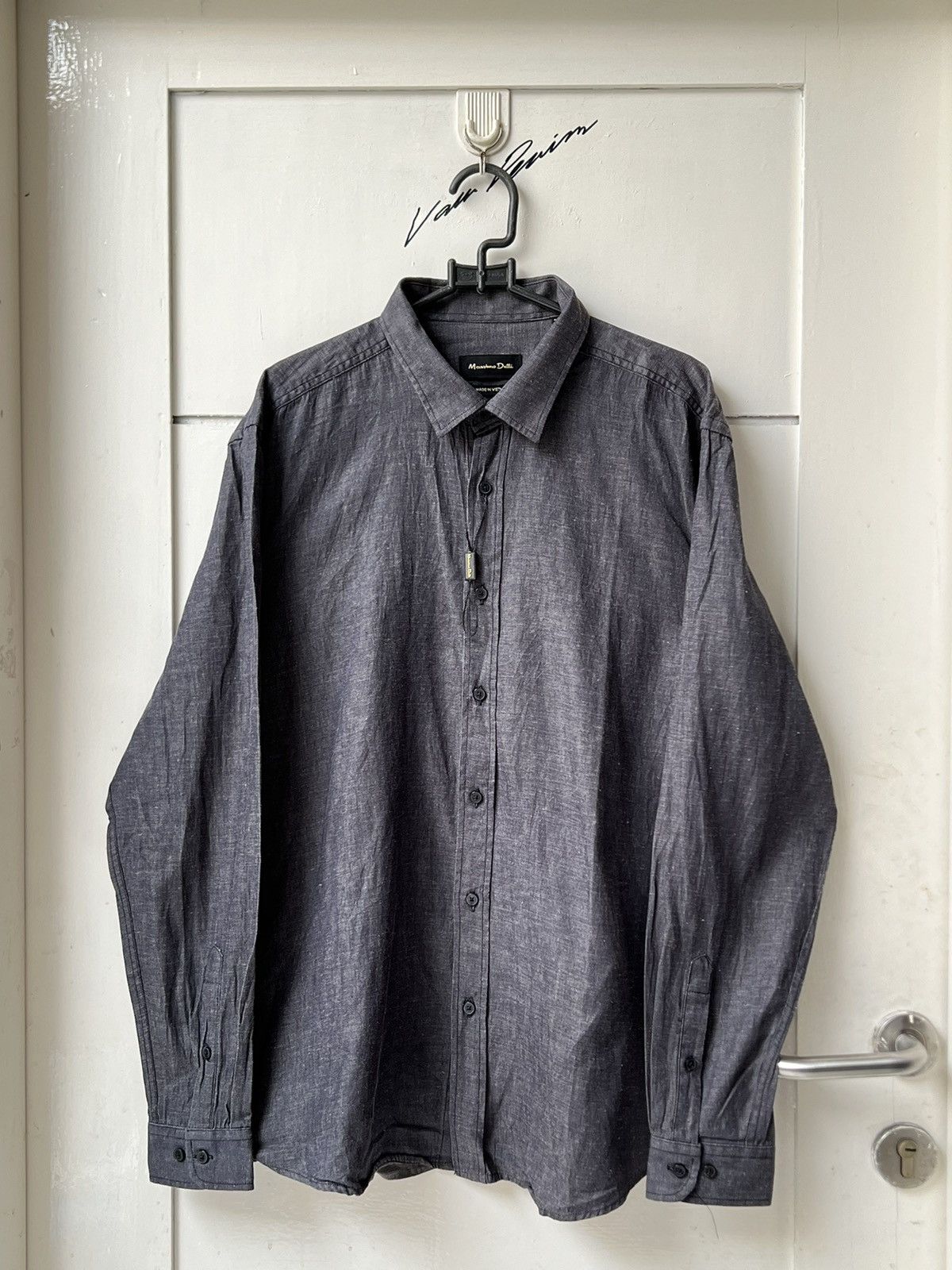 Massimo Dutti Massimo Dutti Grey Shirt Size US M / EU 48-50 / 2 - 12 Thumbnail