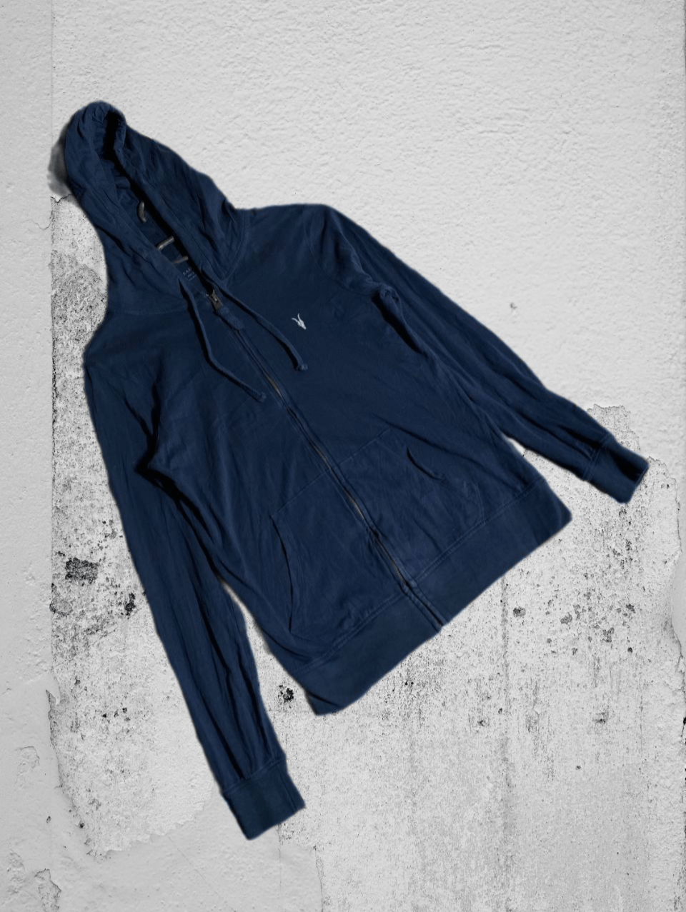 Allsaints Vintage Allsaints Zip Up Hoodie Sweatshirt Basic Logo Hype Size US XS / EU 42 / 0 - 1 Thumbnail