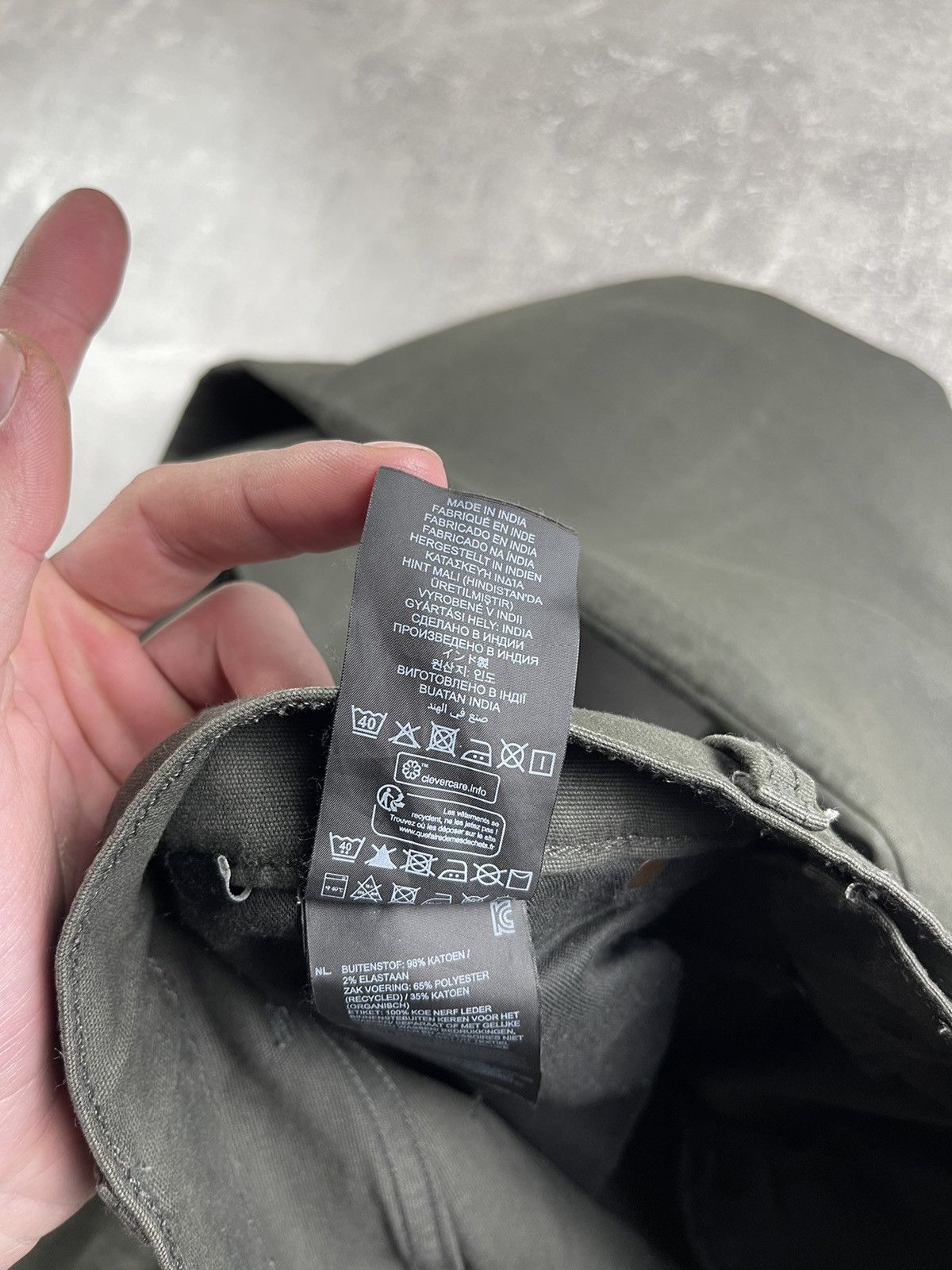 G-Star G-Star RAW 3301 Wax Biker Slim Jeans 2000s Dark Olive Green Size US 30 / EU 46 - 13 Thumbnail