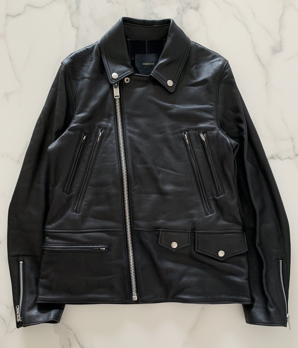 Undercover Undercover Leather Biker Jacket AW2017 Size US M / EU 48-50 / 2 - 2 Thumbnail