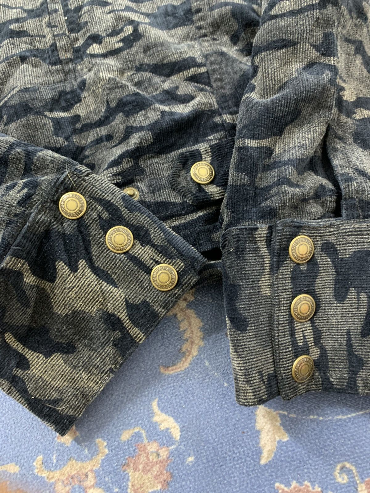 GOA Japanese Brand Fairy Bono Camo Corduroy Cropped Jacket Size US S / EU 44-46 / 1 - 13 Thumbnail