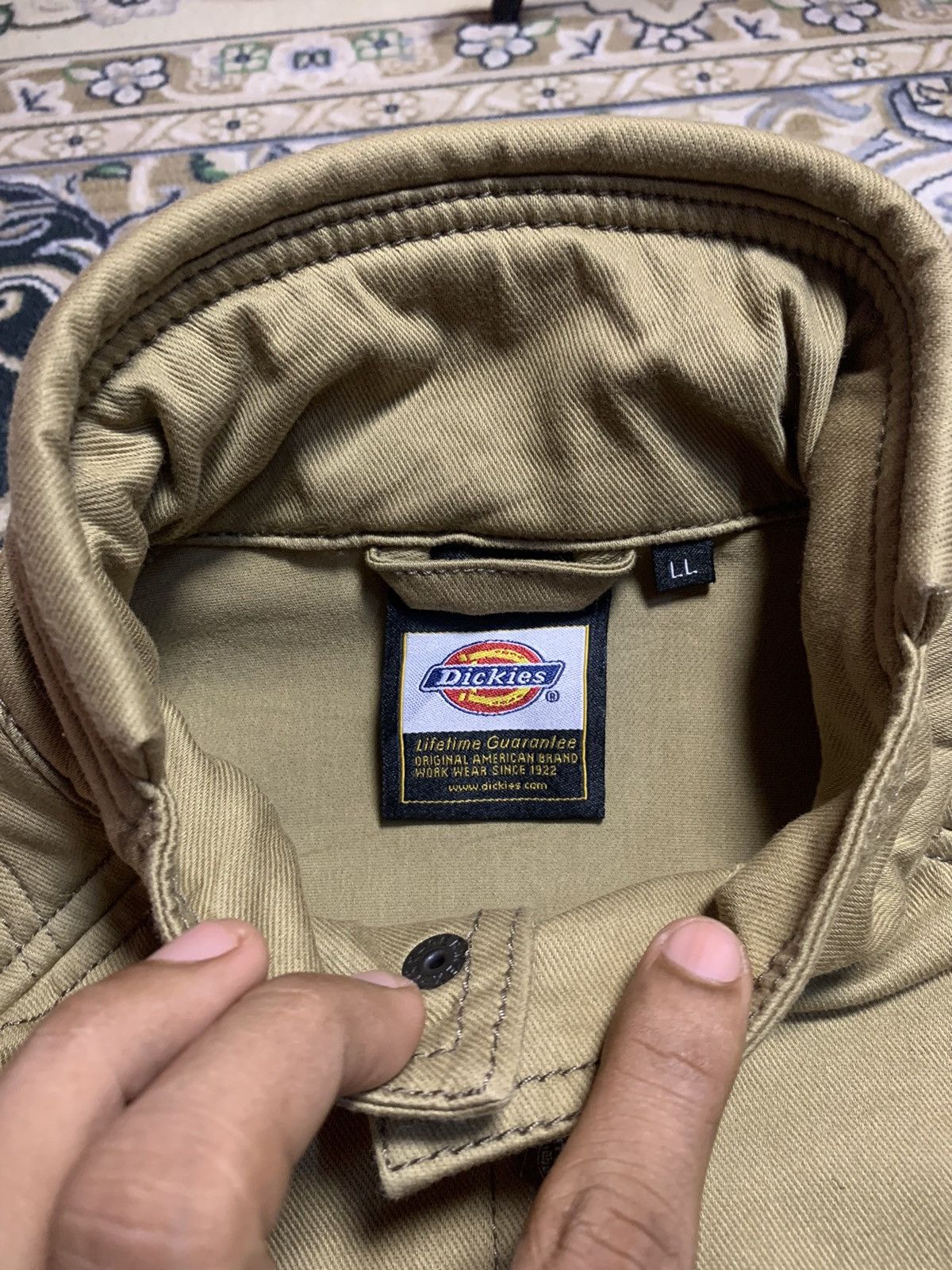 Dickies × Vintage 90s DICKIES TEXAS BIKER JACKET GOOD CONDITION Size US M / EU 48-50 / 2 - 8 Thumbnail
