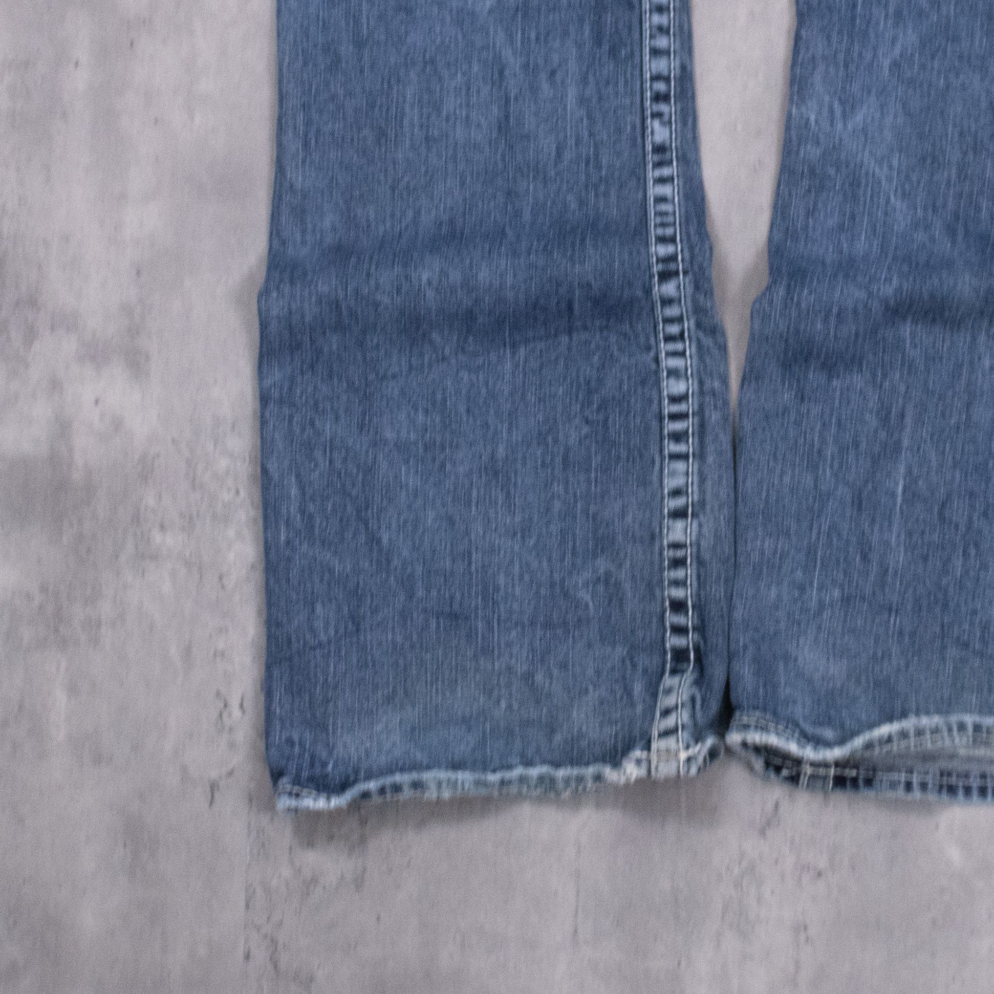 Silver Jeans Co. Y2K Silver Jeans Co Aiko Bootcut Distressed Denim Jeans Size US 33 - 14 Thumbnail