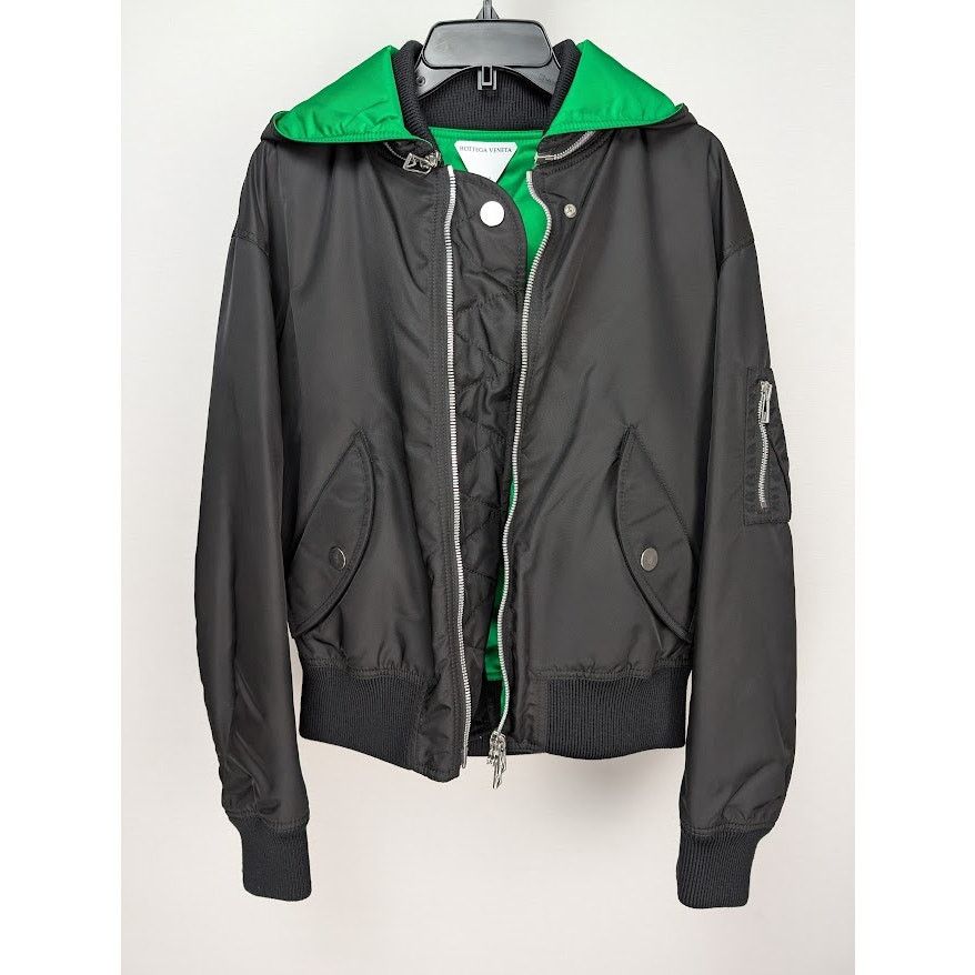 Bottega Veneta o1rshd1 Nylon Garabdine Puffer Jacket in Black Size US S / EU 44-46 / 1 - 11 Thumbnail