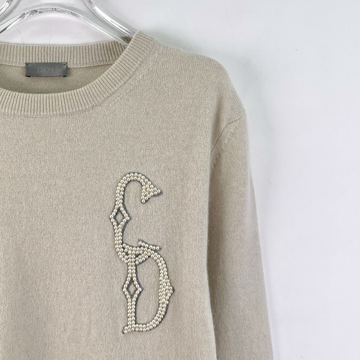 Dior Dior Apricot Cashmere Long Sleeve Knit Sweater K26WX Size US S / EU 44-46 / 1 - 3 Thumbnail