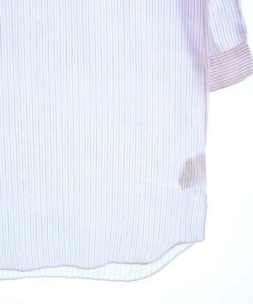 Comme des Garcons SHIRT Shirt Cupra Half Button Stripes Long Sleeve Blue x White Size US M / EU 48-50 / 2 - 5 Thumbnail