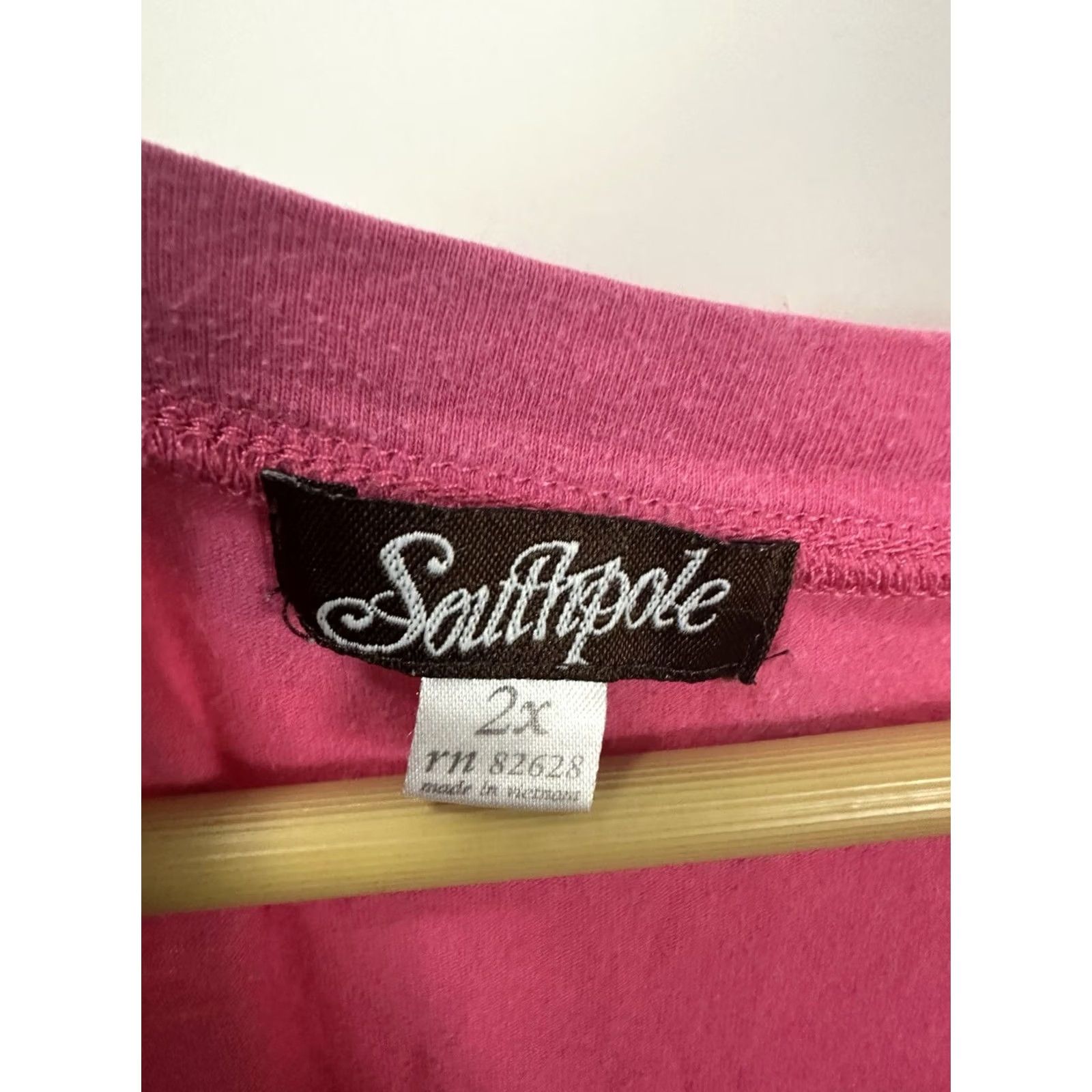Southpole VTG Southpole Y2K Angel Wings Pink Women's Top T-Shirt 2X Size XXL / US 16-18 / IT 52-54 - 3 Thumbnail