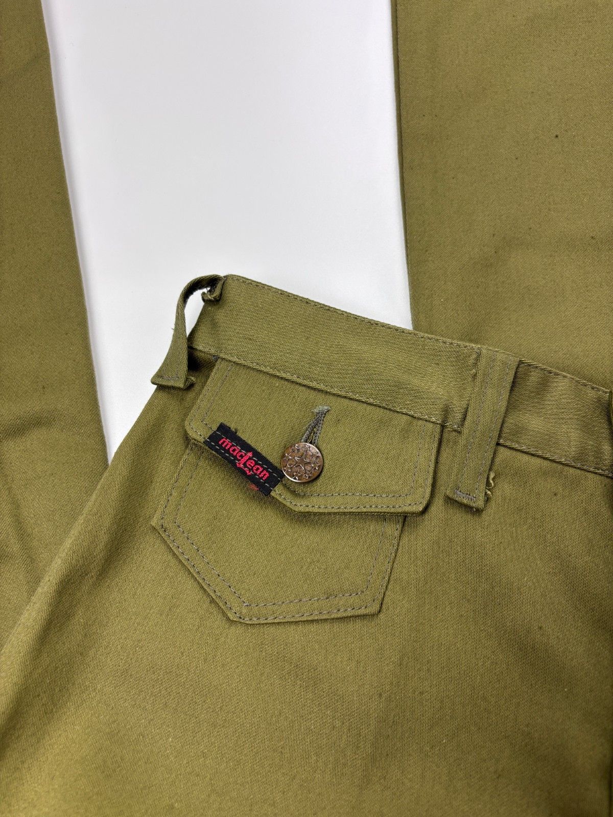 Other Vintage 70s MacLean Flared Pants Retro Trousers Size 173 Size 30" / US 8 / IT 44 - 8 Thumbnail
