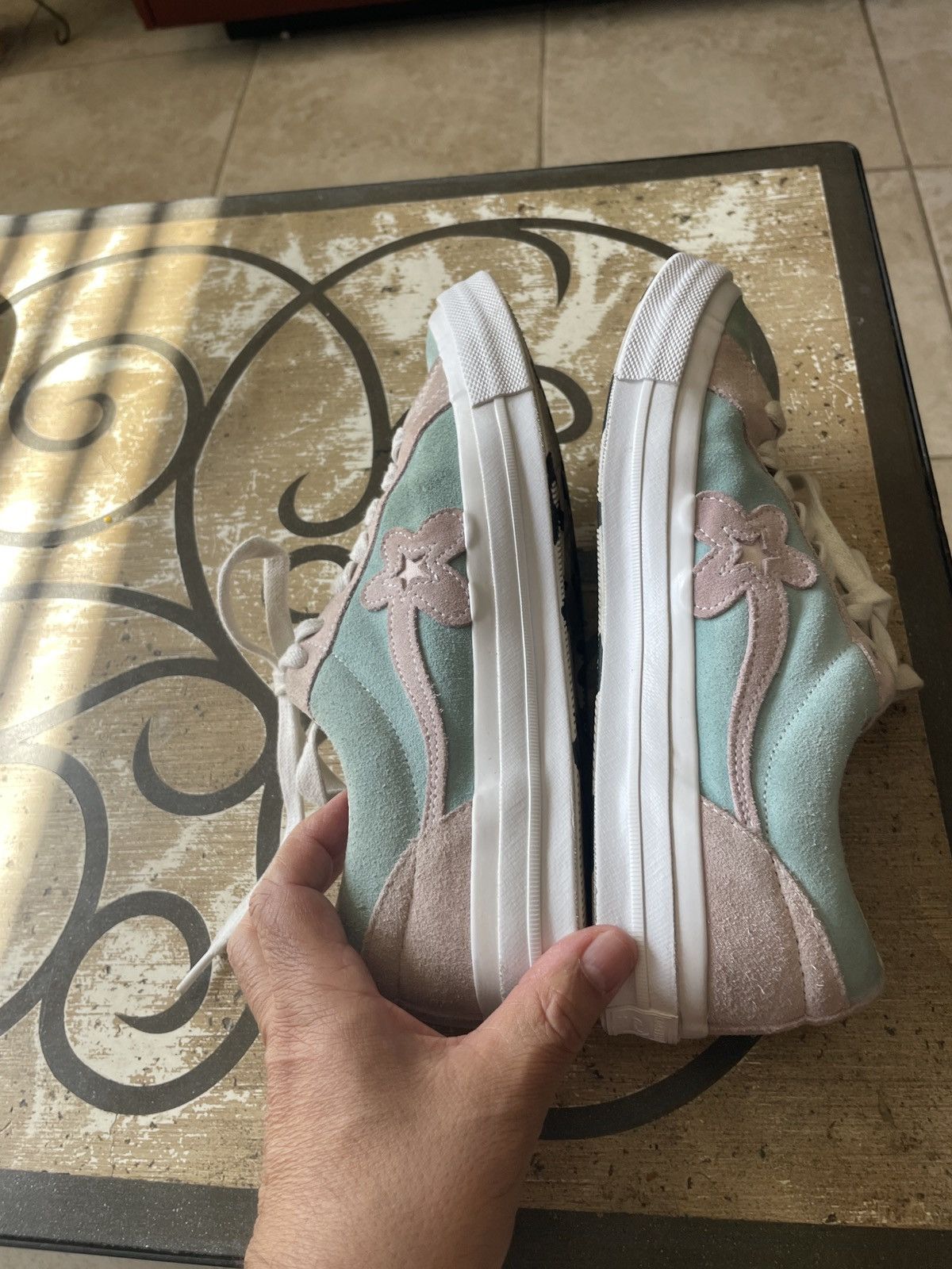 Converse × Golf le Fleur Golf Le Fleur x Converse One Star Ox Size US 9.5 / EU 42-43 - 13 Thumbnail