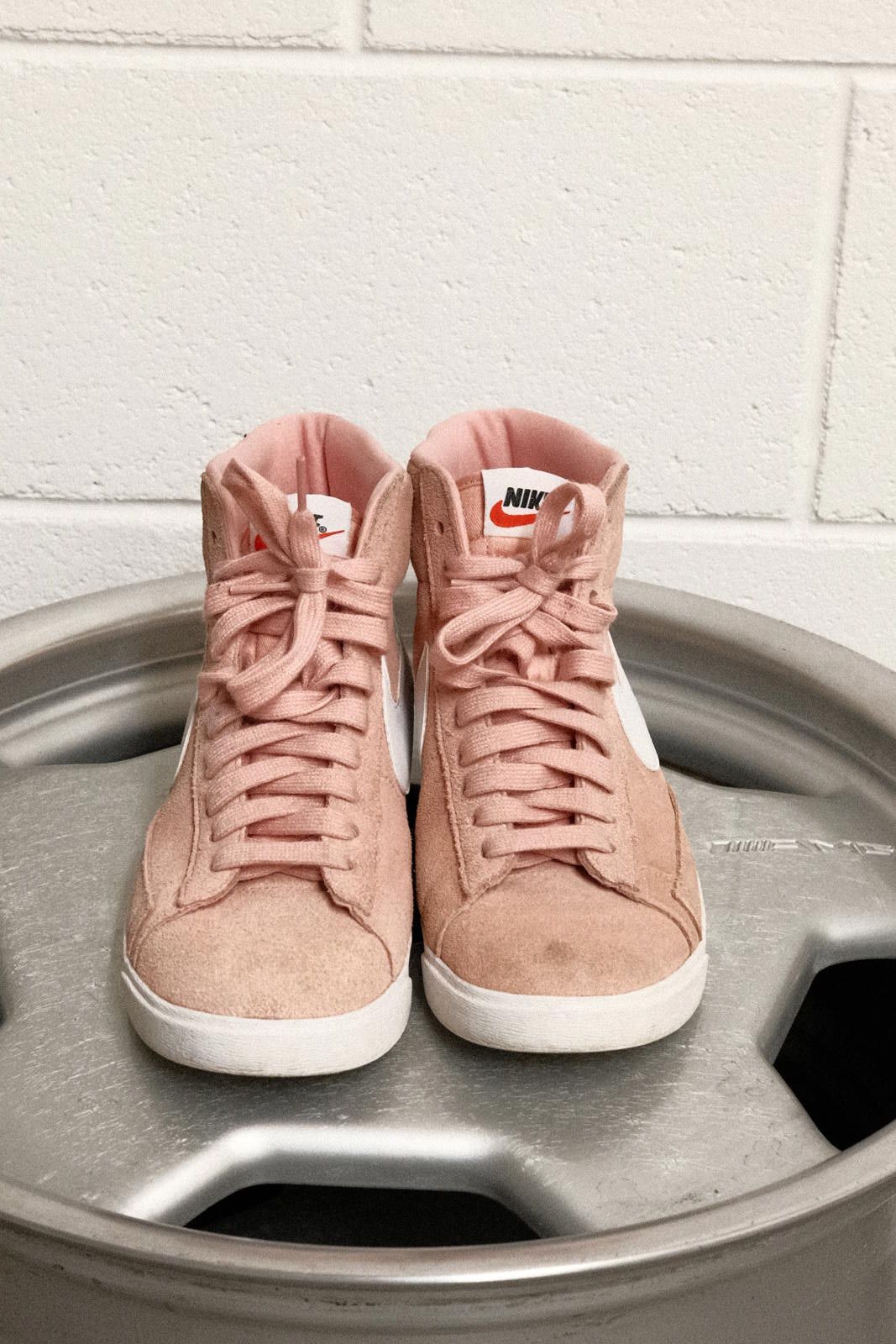 Nike Nike Blazer Mid Suede Sneakers in Pink - Women's Size 8 Size US 8 / IT 38 - 1 Thumbnail